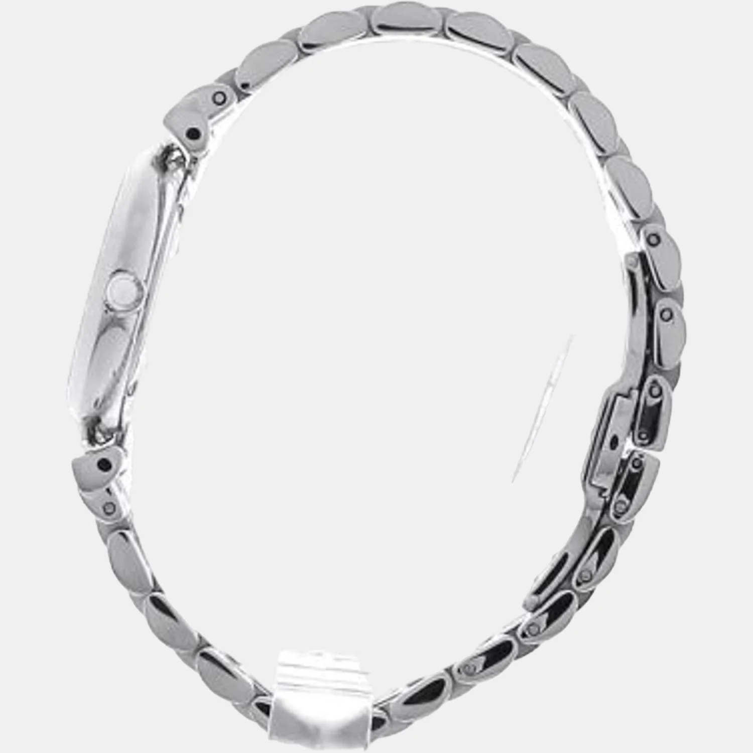 Gianni T-Bar Women Quartz Silver Dial Analog Stainless Steel Watch AR11445 - Image 8