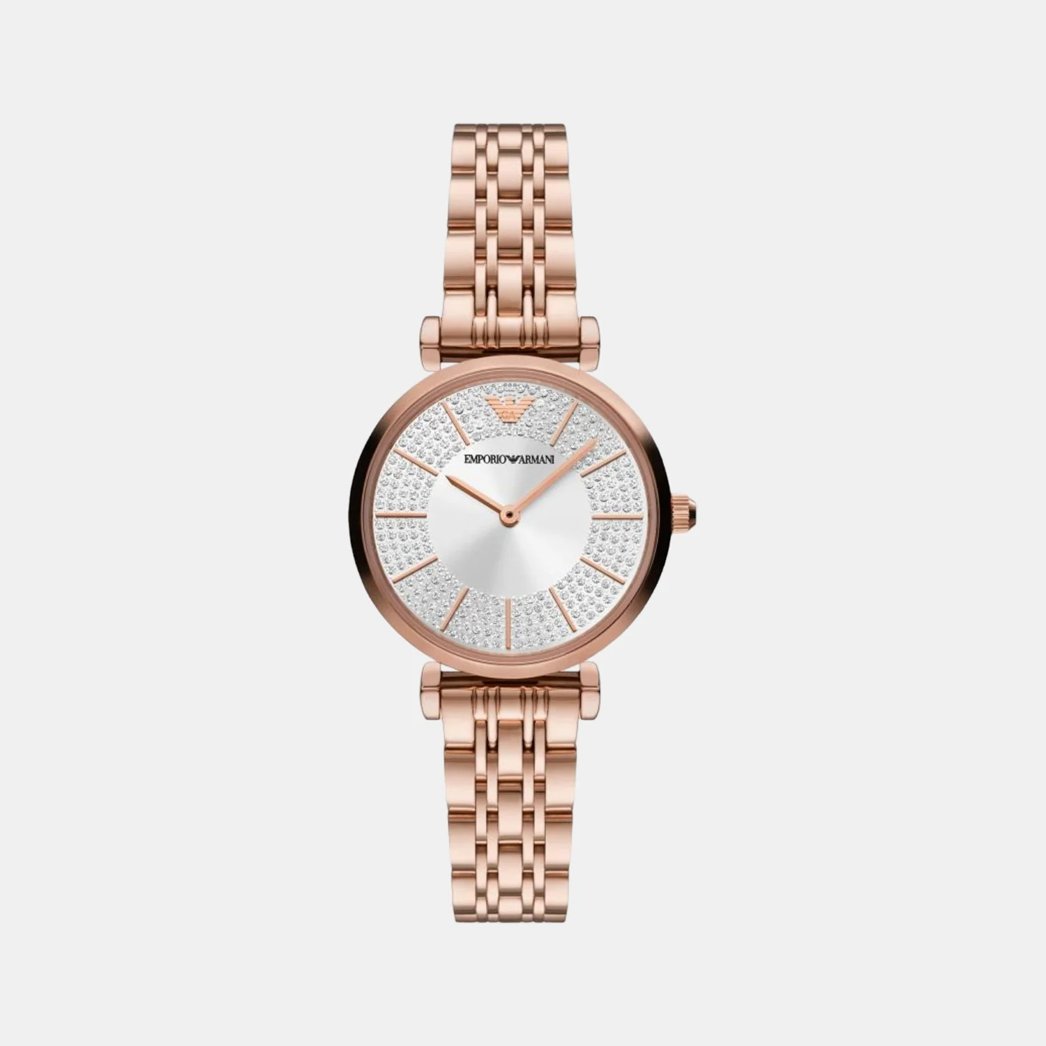 Gianni T-Bar Women Quartz Silver Dial Analog Stainless Steel Watch AR11446