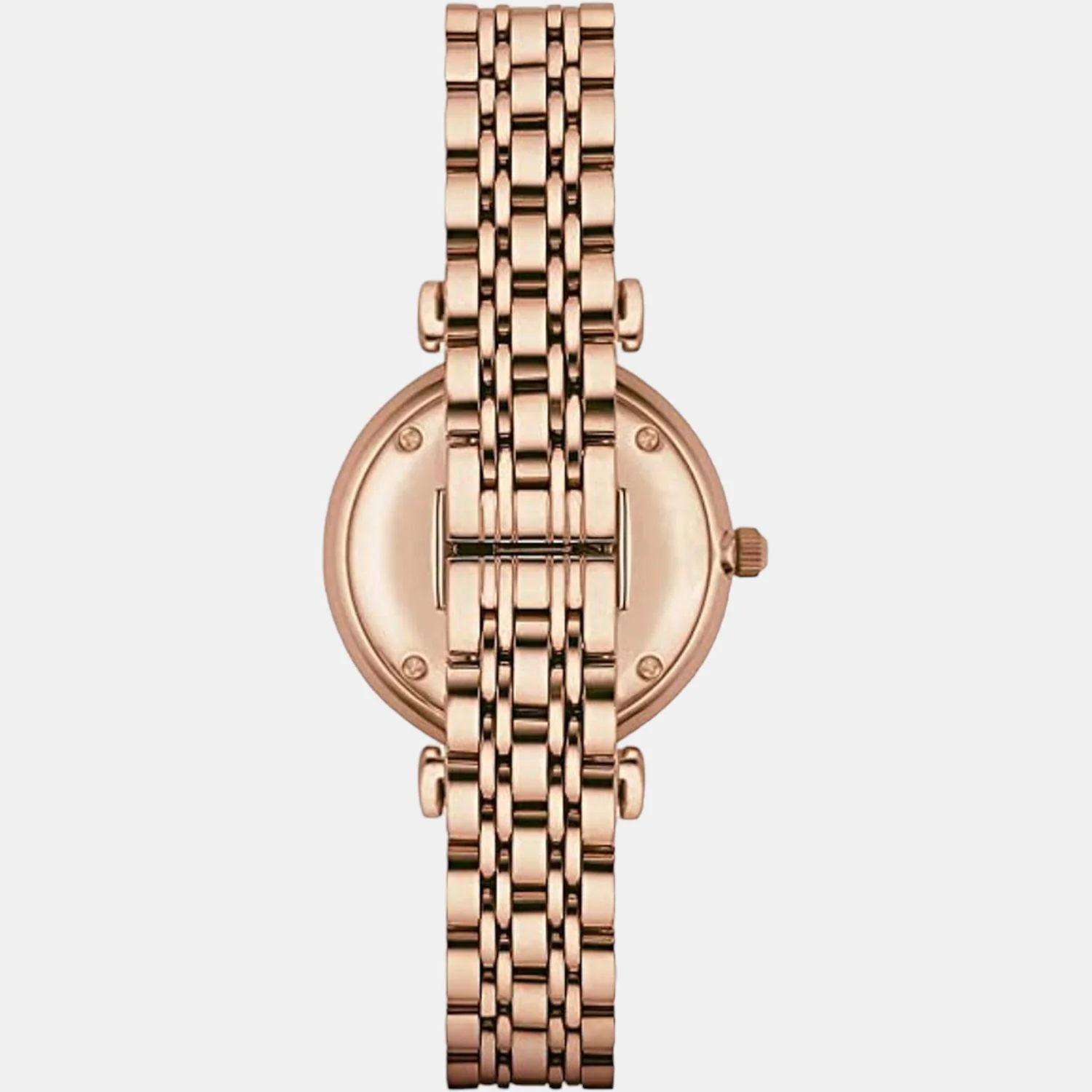 Gianni T-Bar Women Quartz White Dial Analog Stainless Steel Watch AR1909 - Image 3