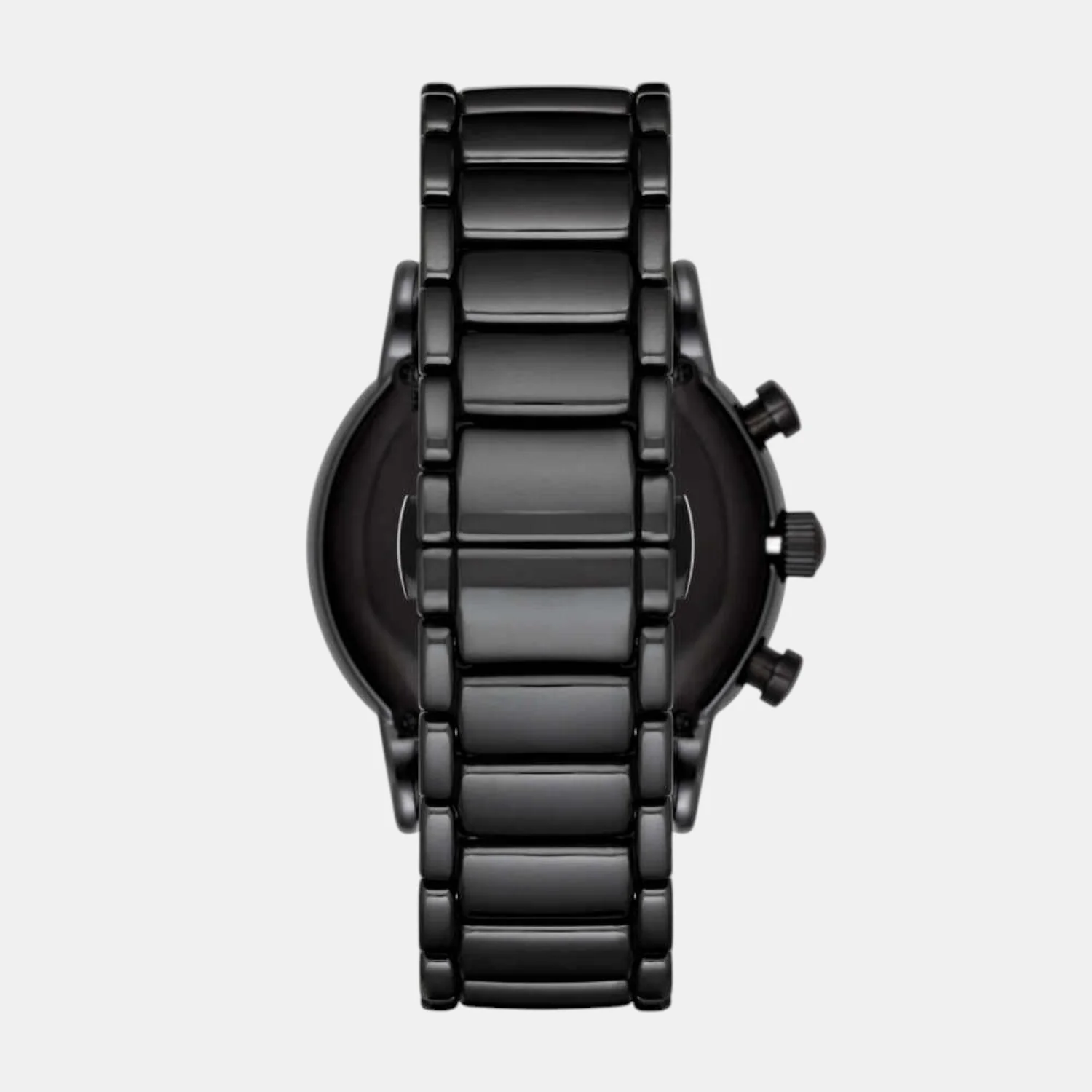 Men Quartz Black Dial Chronograph Ceramic Watch AR1509 - Image 4