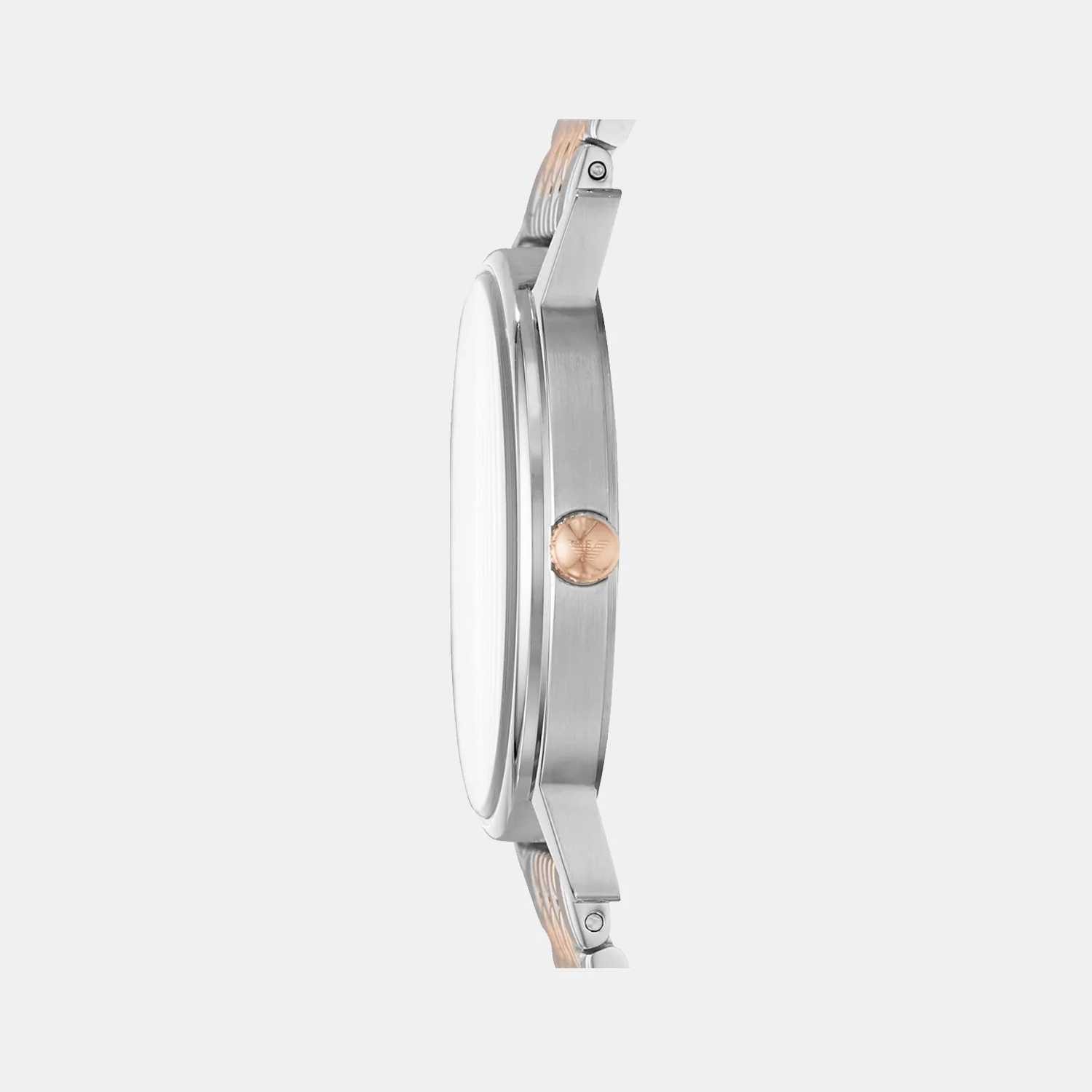 Men Quartz Grey Dial Analog Stainless Steel Watch AR11121 - Image 3