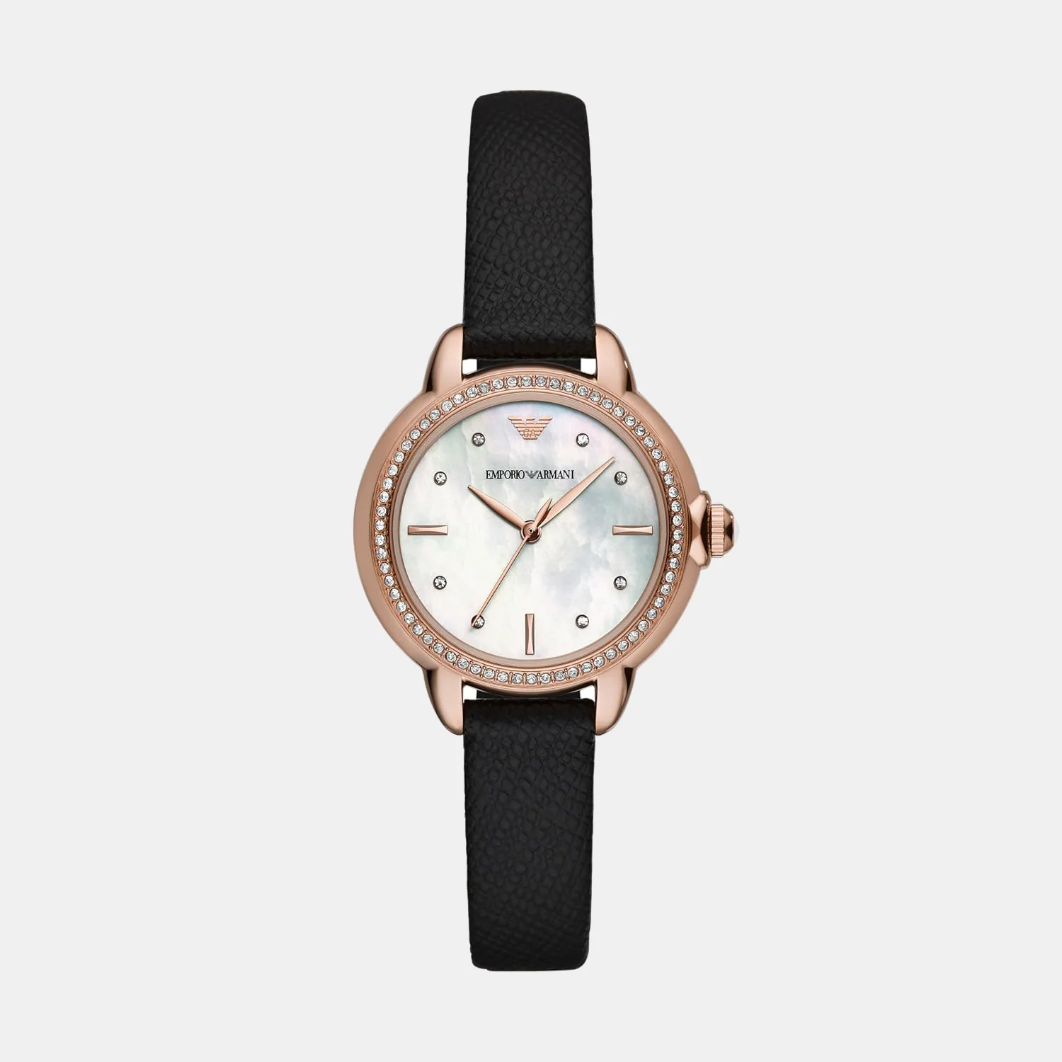 Mia Women Quartz Mother Of Pearl Dial Analog Leather Watch AR11598 - Image 2