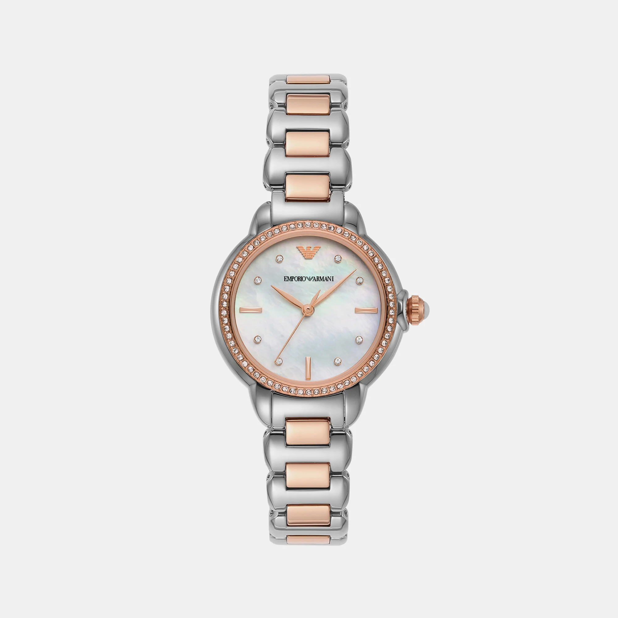 Mia Women Quartz Mother Of Pearl Dial Analog Stainless Steel Watch AR11569 - Image 2