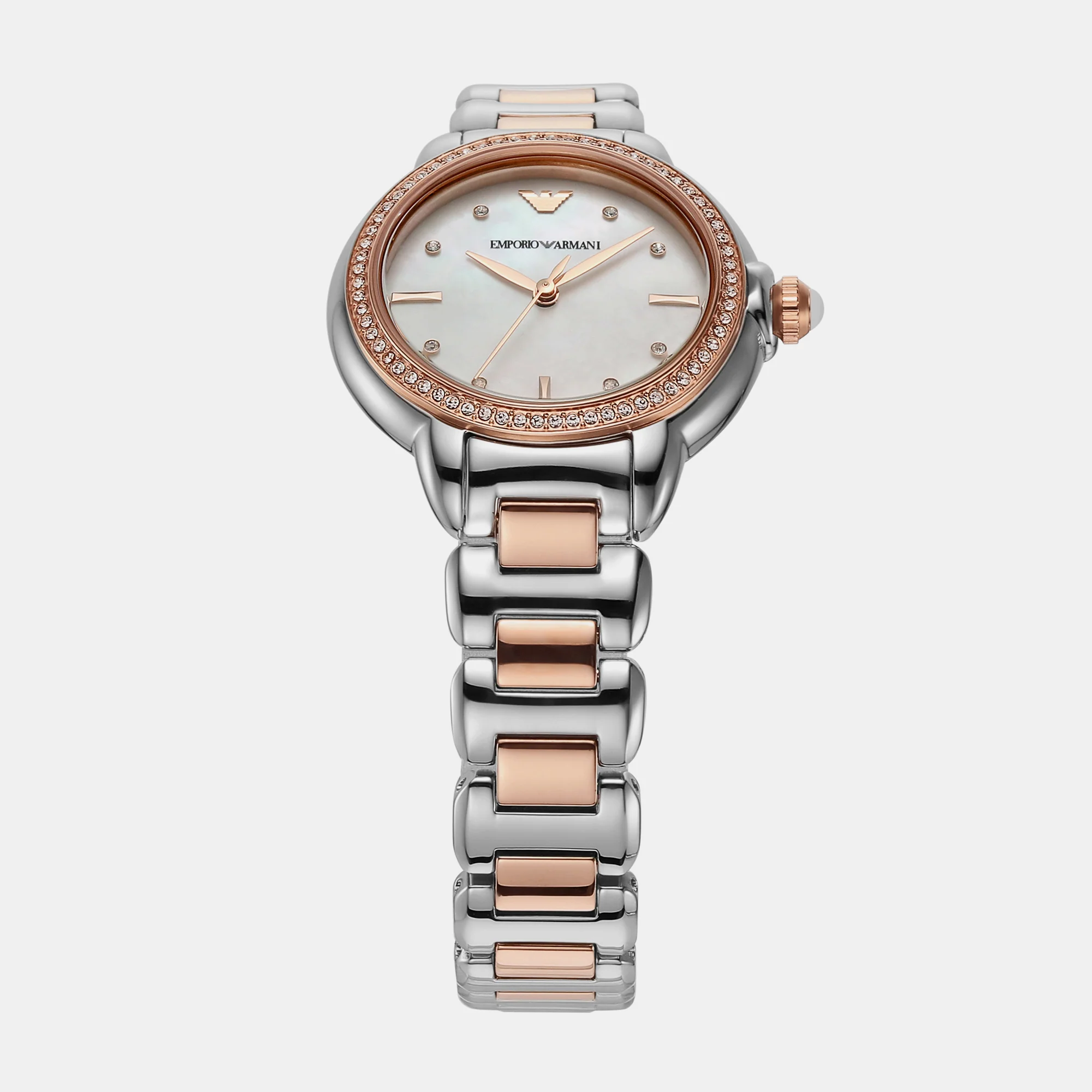 Mia Women Quartz Mother Of Pearl Dial Analog Stainless Steel Watch AR11569 - Image 3