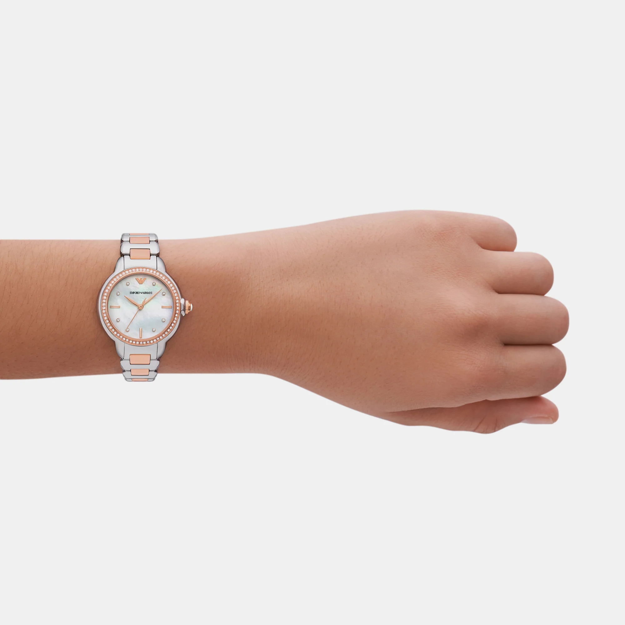 Mia Women Quartz Mother Of Pearl Dial Analog Stainless Steel Watch AR11569 - Image 7