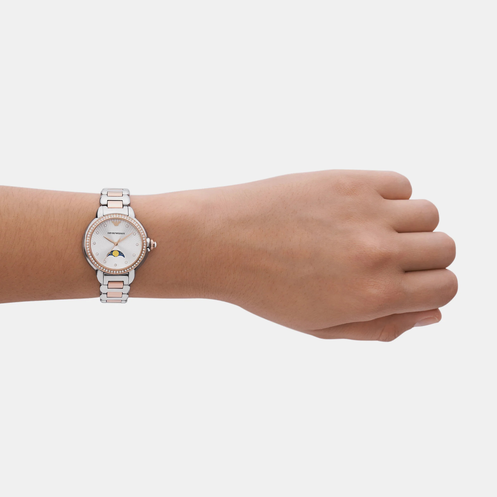 Mia Women Quartz Silver Dial Analog Stainless Steel Watch AR11567 - Image 7