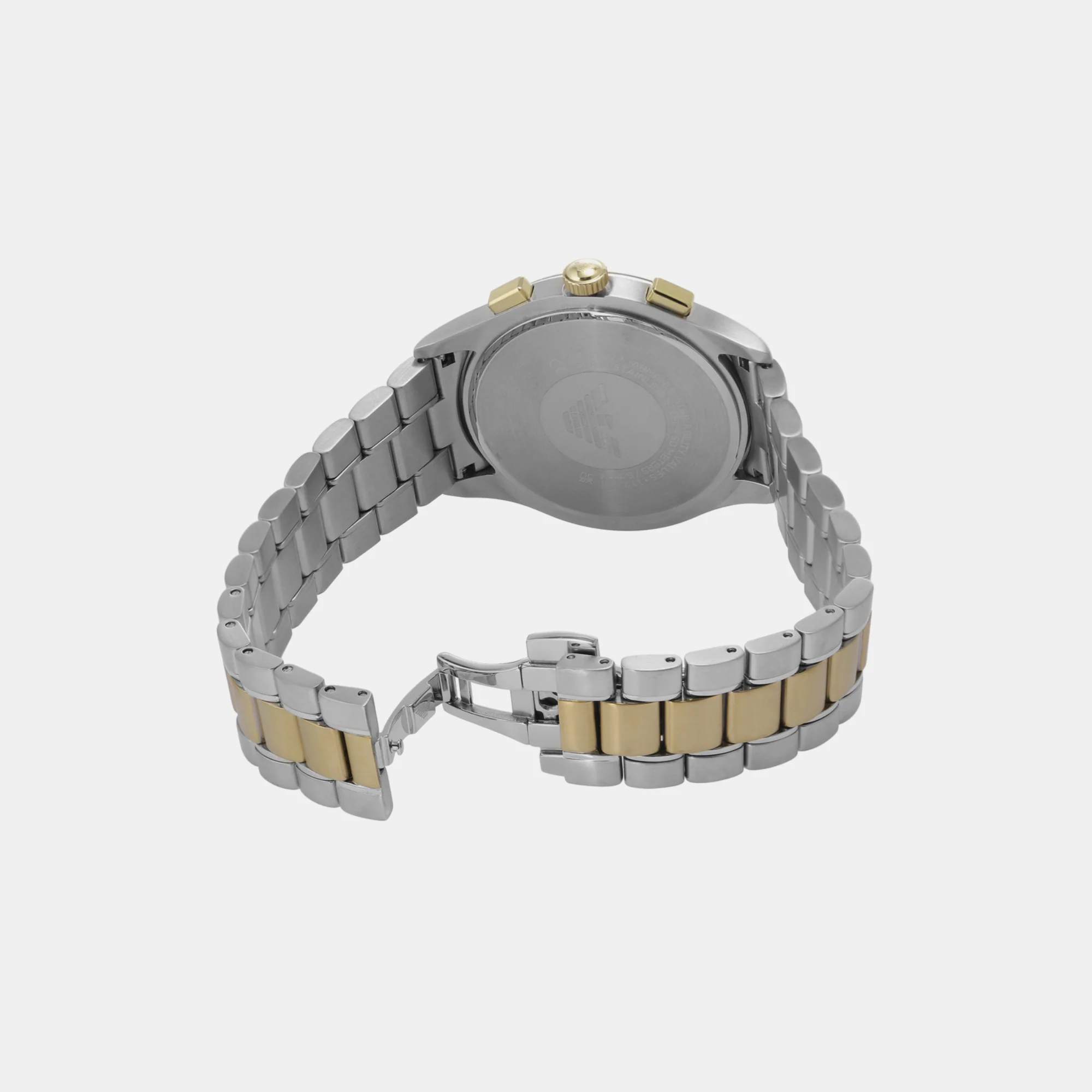 Paolo Men Quartz Grey Dial Chronograph Stainless Steel Watch AR11527 - Image 3