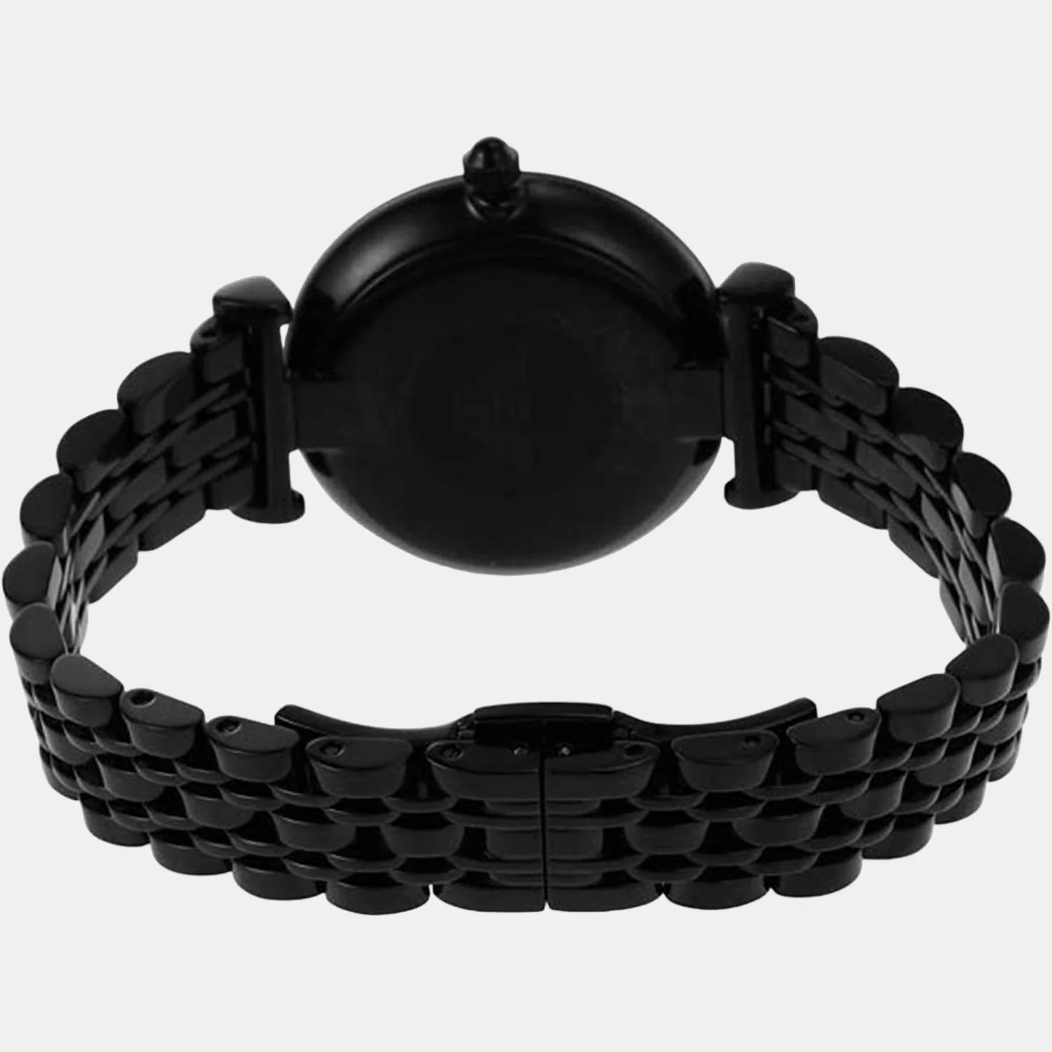 Women Quartz Black Dial Analog Stainless Steel Watch AR11245 - Image 6