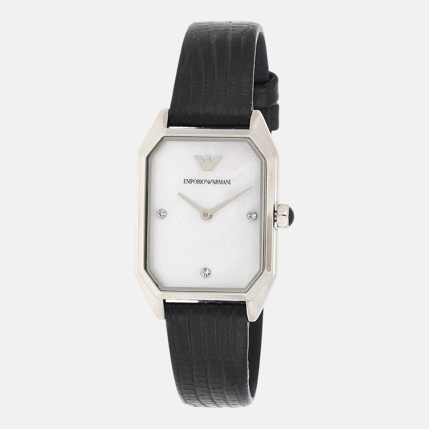 Women Quartz Mother Of Pearl Dial Analog Leather Watch AR11148 - Image 3