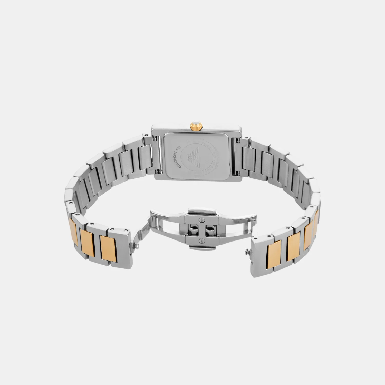 Women Quartz Mother Of Pearl Dial Analog Stainless Steel Watch AR11642 - Image 6