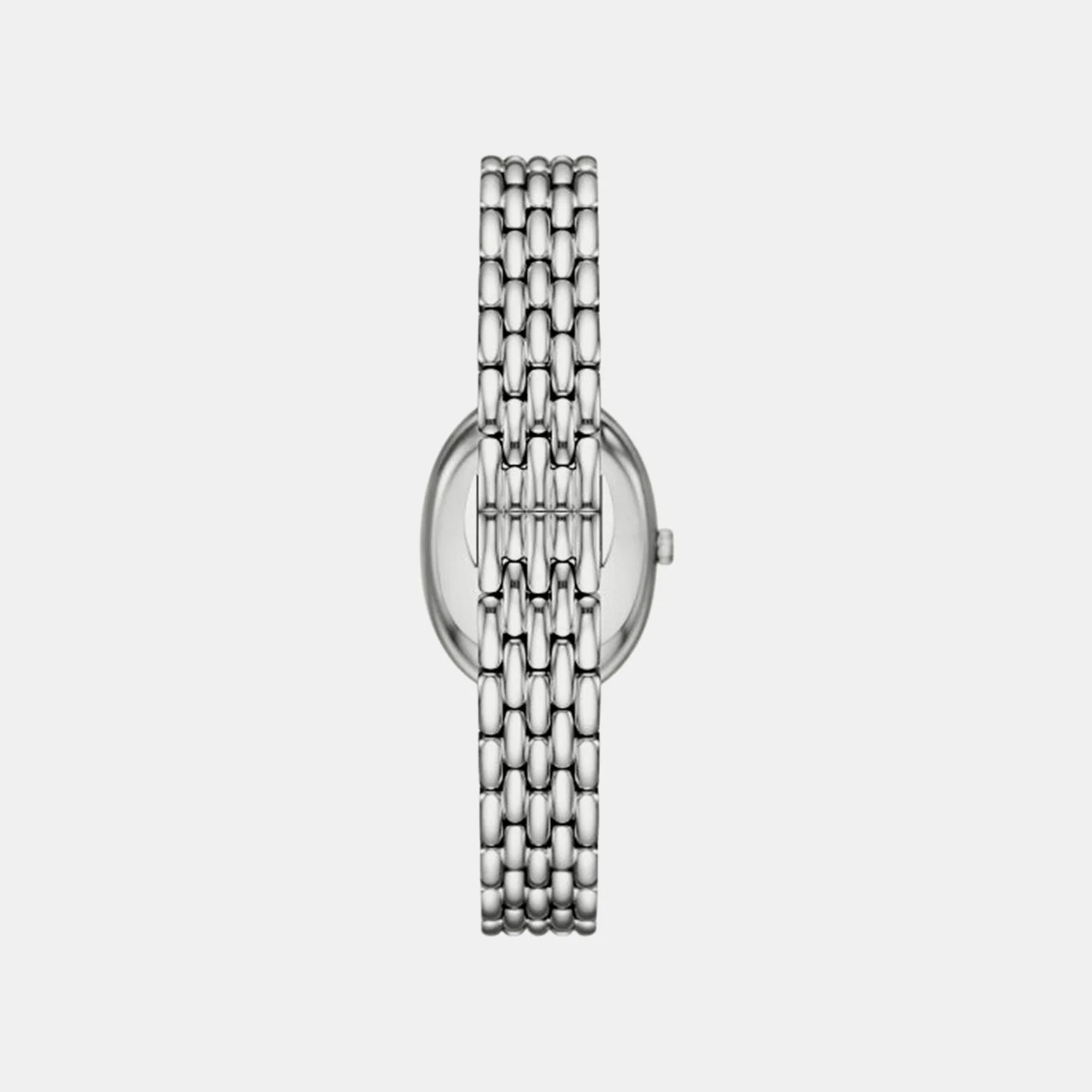 Women Quartz Mother of Pearl Dial Analog Stainless Steel Watch AR11706 - Image 3