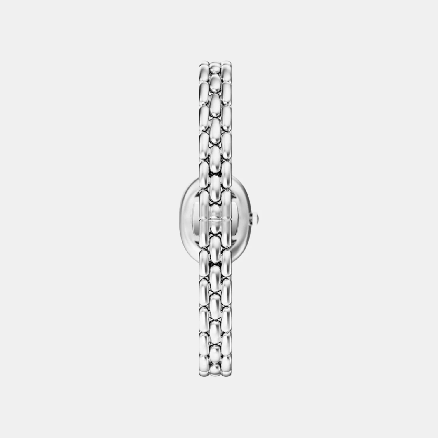 Women Quartz Mother of Pearl Dial Analog Stainless Steel Watch AR11720 - Image 3
