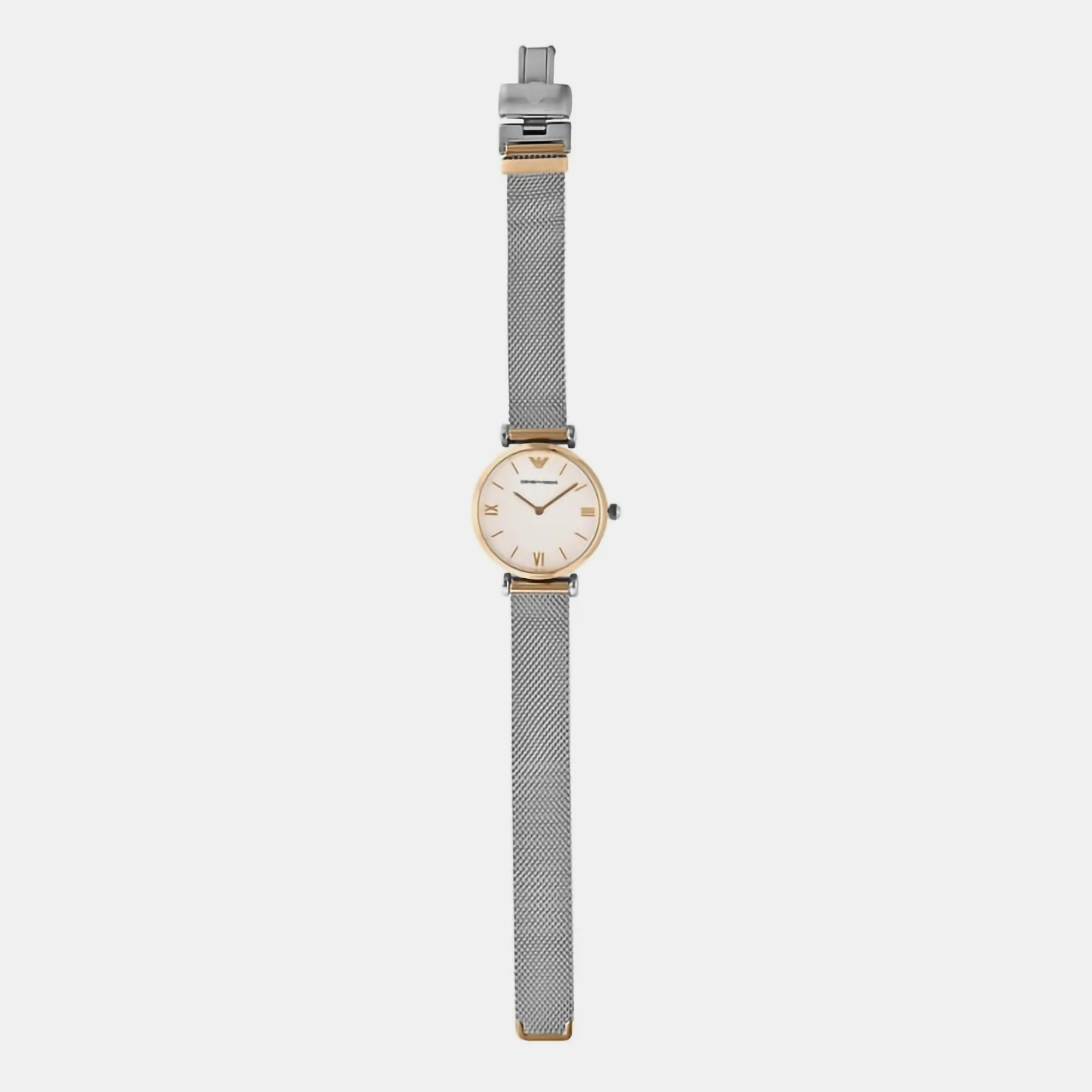 Women Quartz Mother Of Pearl Dial Analog Stainless Steel Watch AR2068 - Image 3