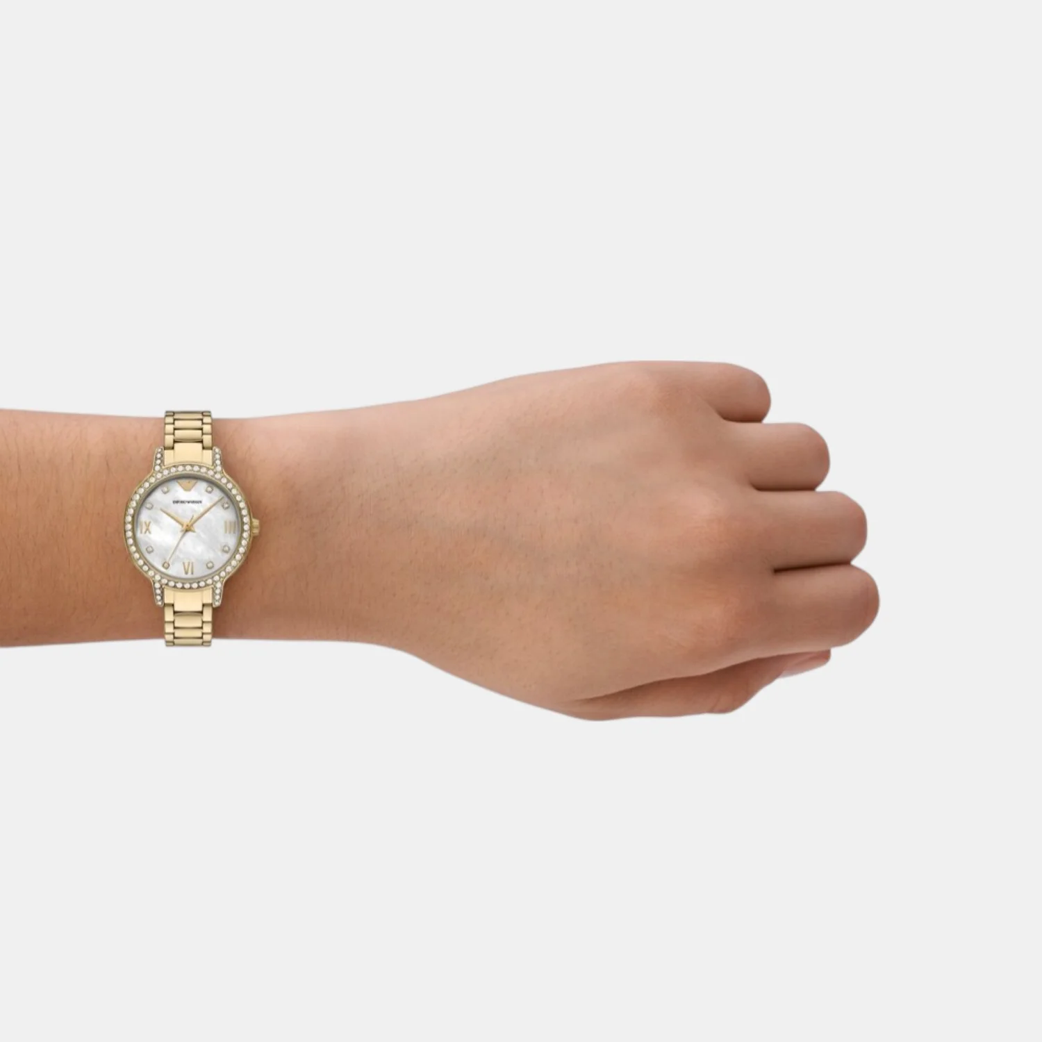 Women Quartz Mother of Pearl Dial Analog Watch AR11652 - Image 2