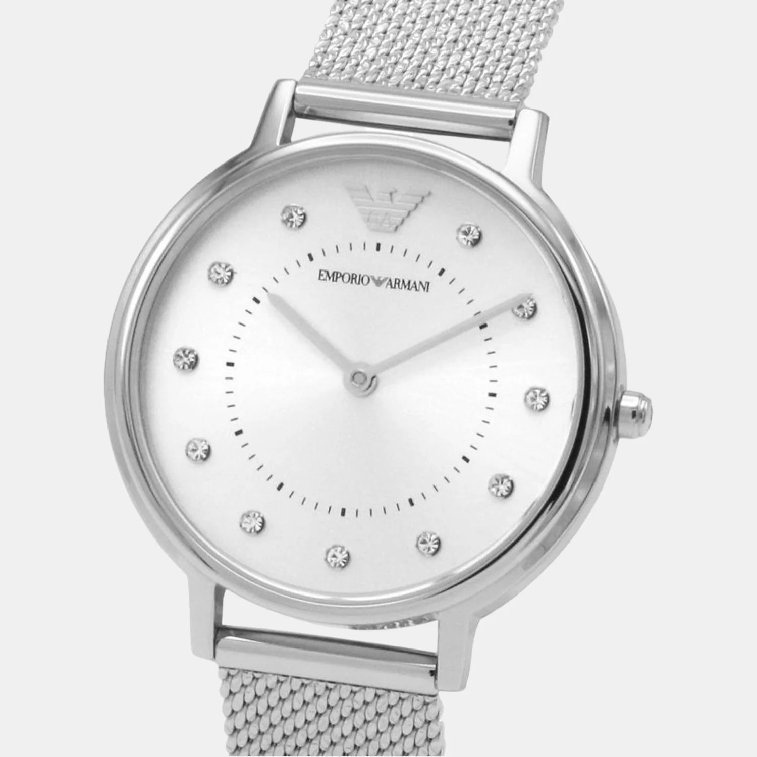 Women Quartz Silver Dial Analog Stainless Steel Watch AR11128 - Image 4