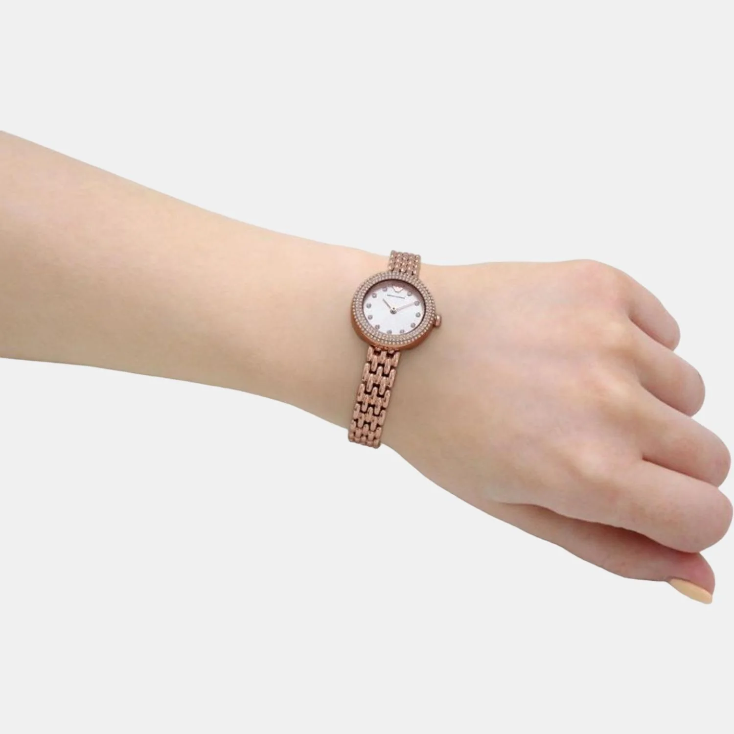 Women Quartz Silver Dial Analog Stainless Steel Watch AR11415 - Image 4