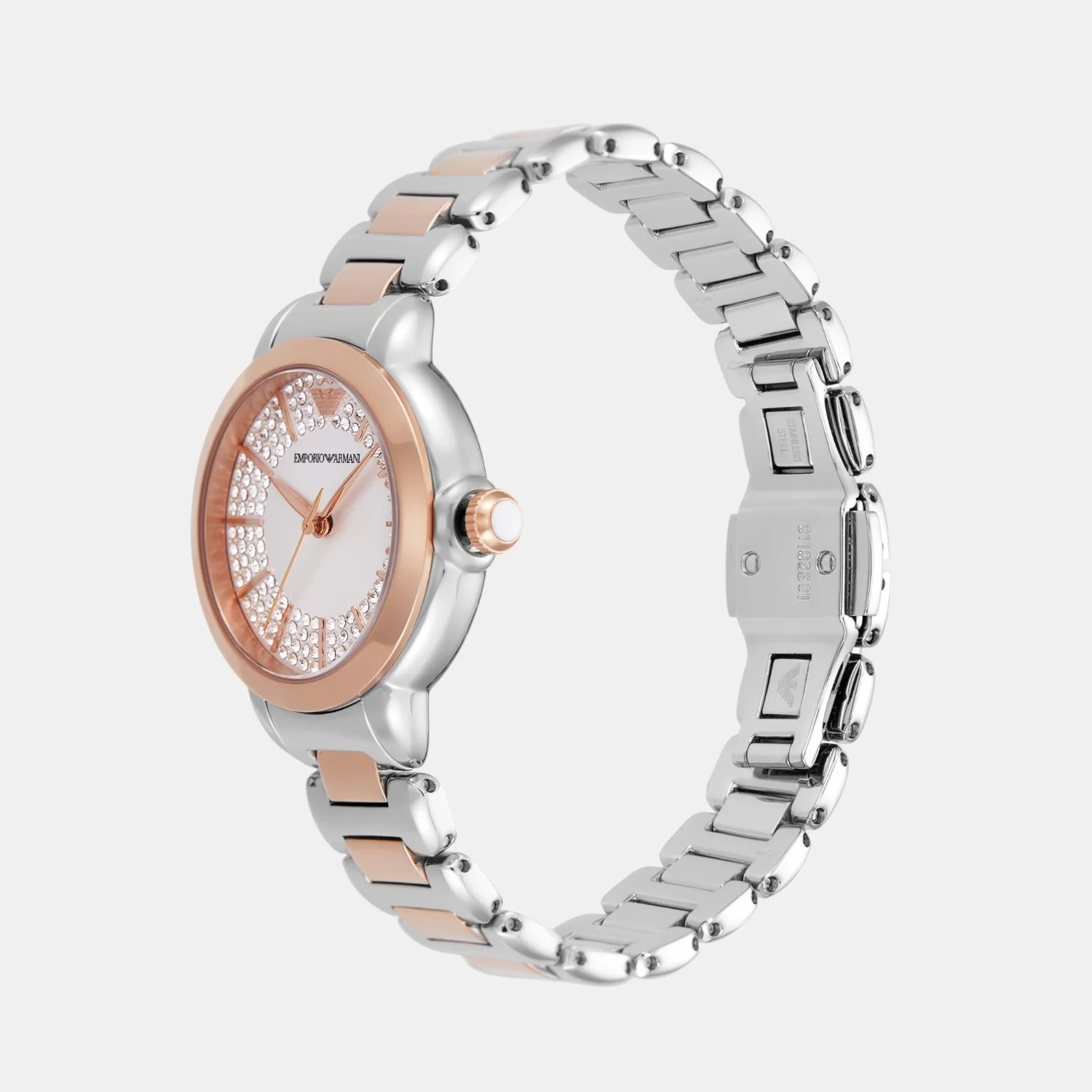 Women Quartz Silver Dial Analog Stainless Steel Watch AR11643 - Image 4