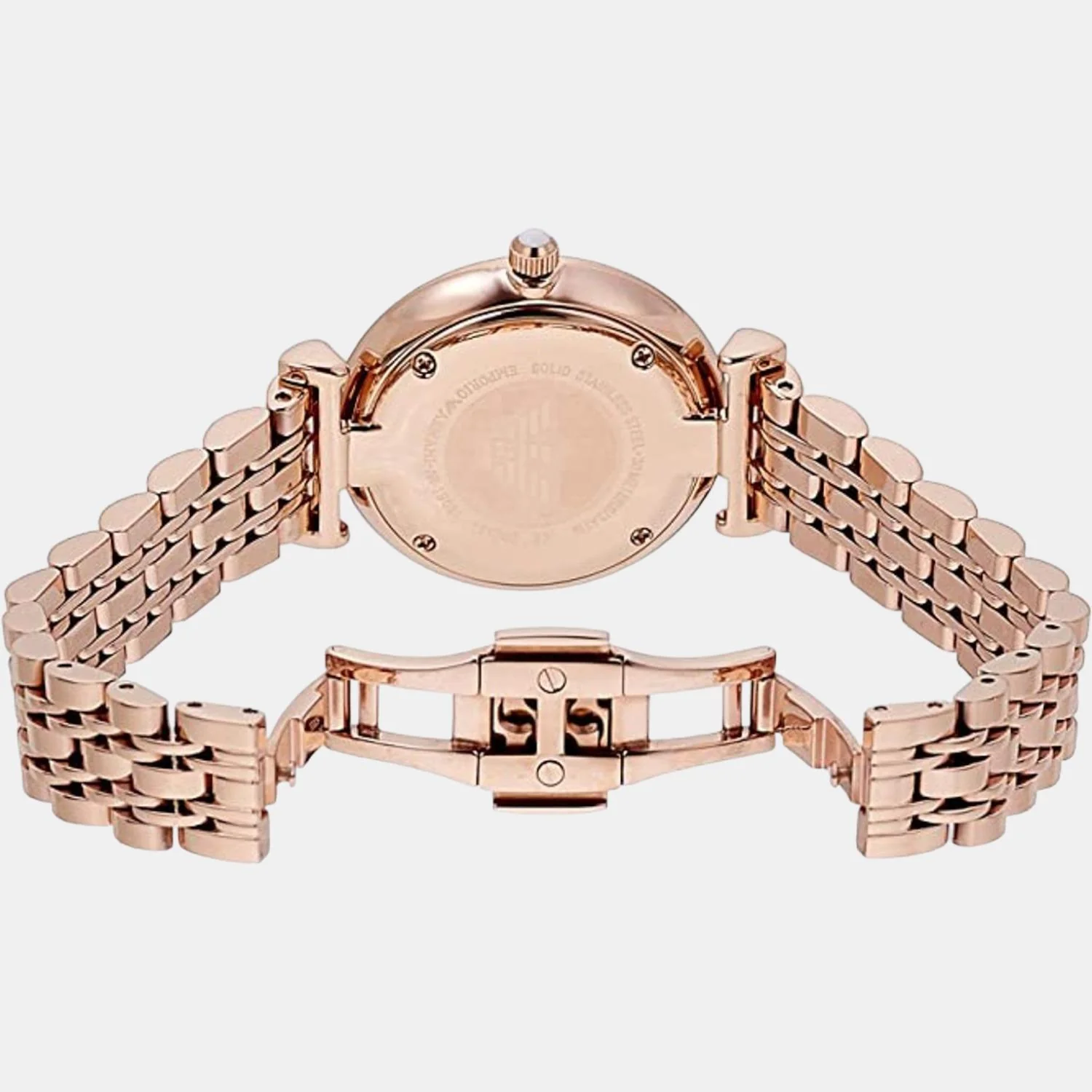 Women Quartz White Dial Analog Stainless Steel Watch AR1909I - Image 2