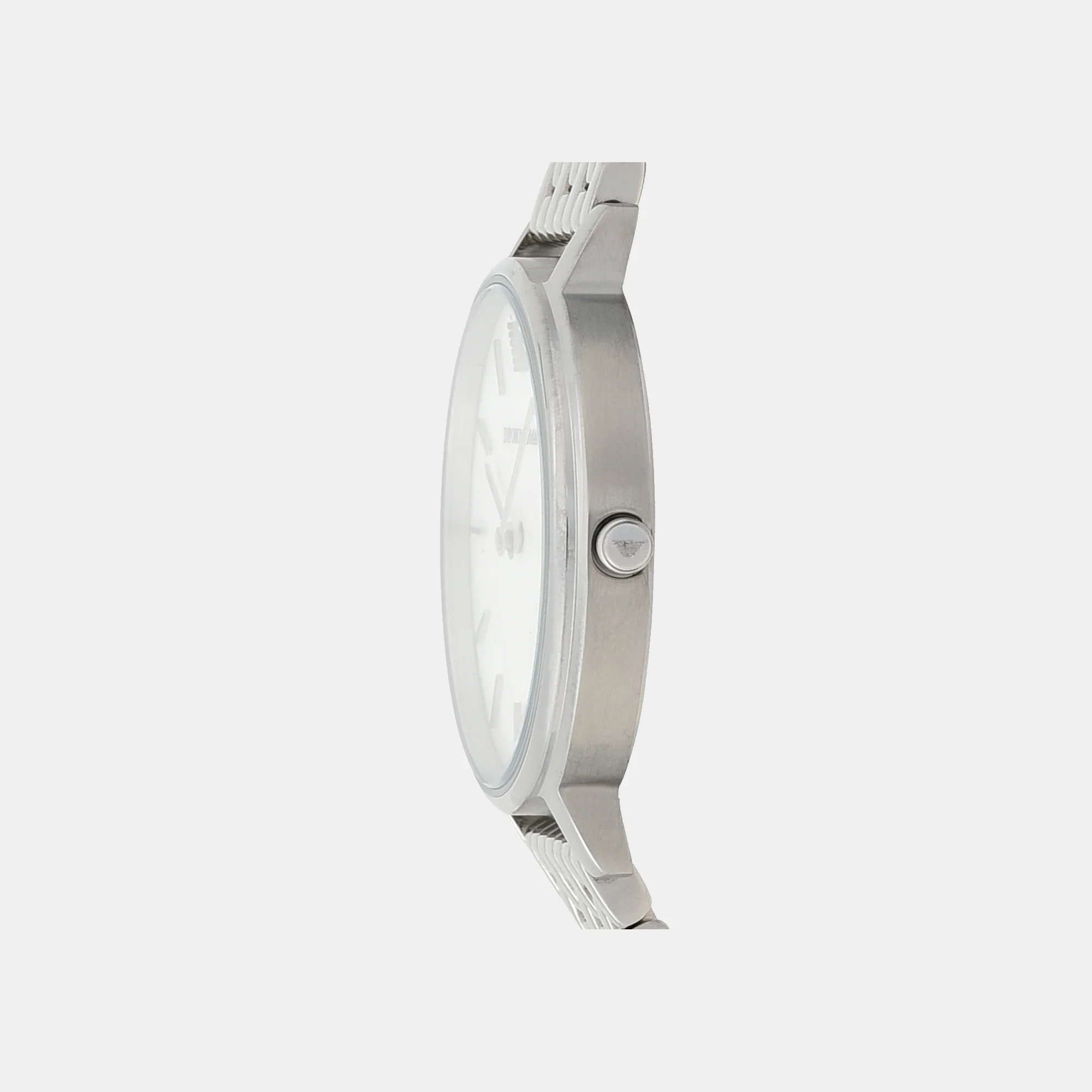 Women Quartz White Mother Of Pearl Dial Analog Stainless Steel Watch AR11112 - Image 2