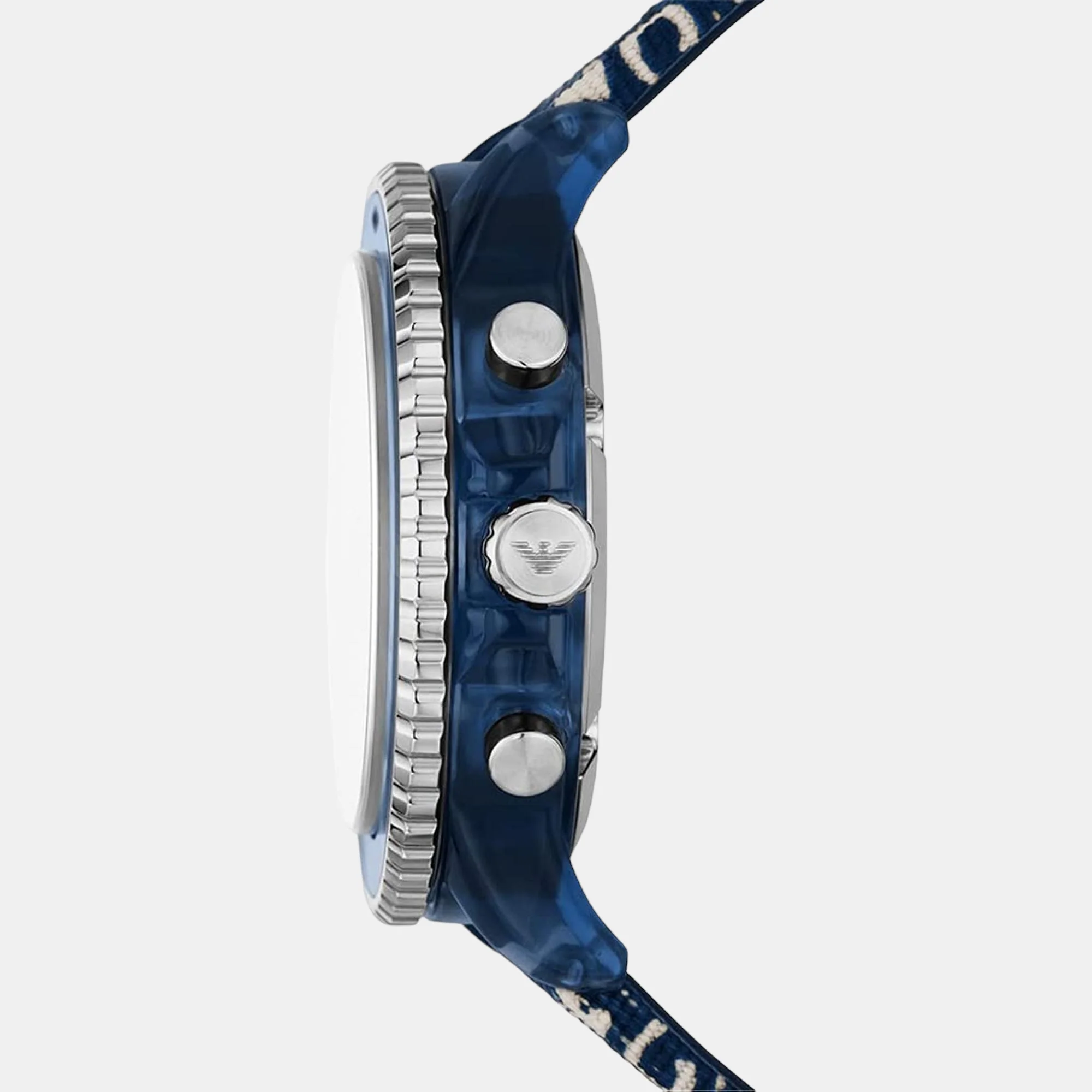 World Explorer Men Quartz Blue Dial Chronograph Watch AR80067SET - Image 3
