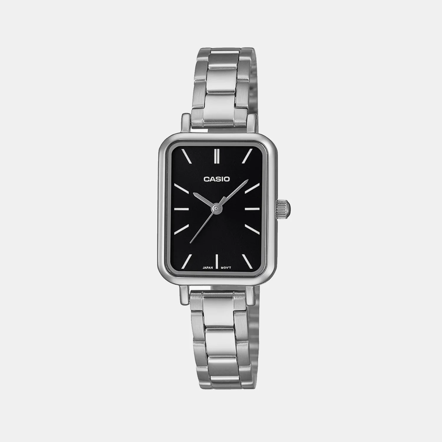 Enticer Women Quartz Black Dial Analog Stainless Steel Watch A2328