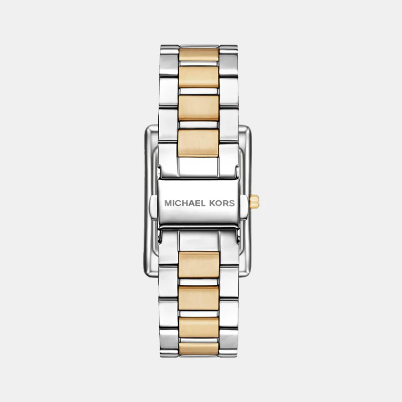 Essex Women Quartz White Dial Analog Stainless Steel Watch MK4967 - Image 3