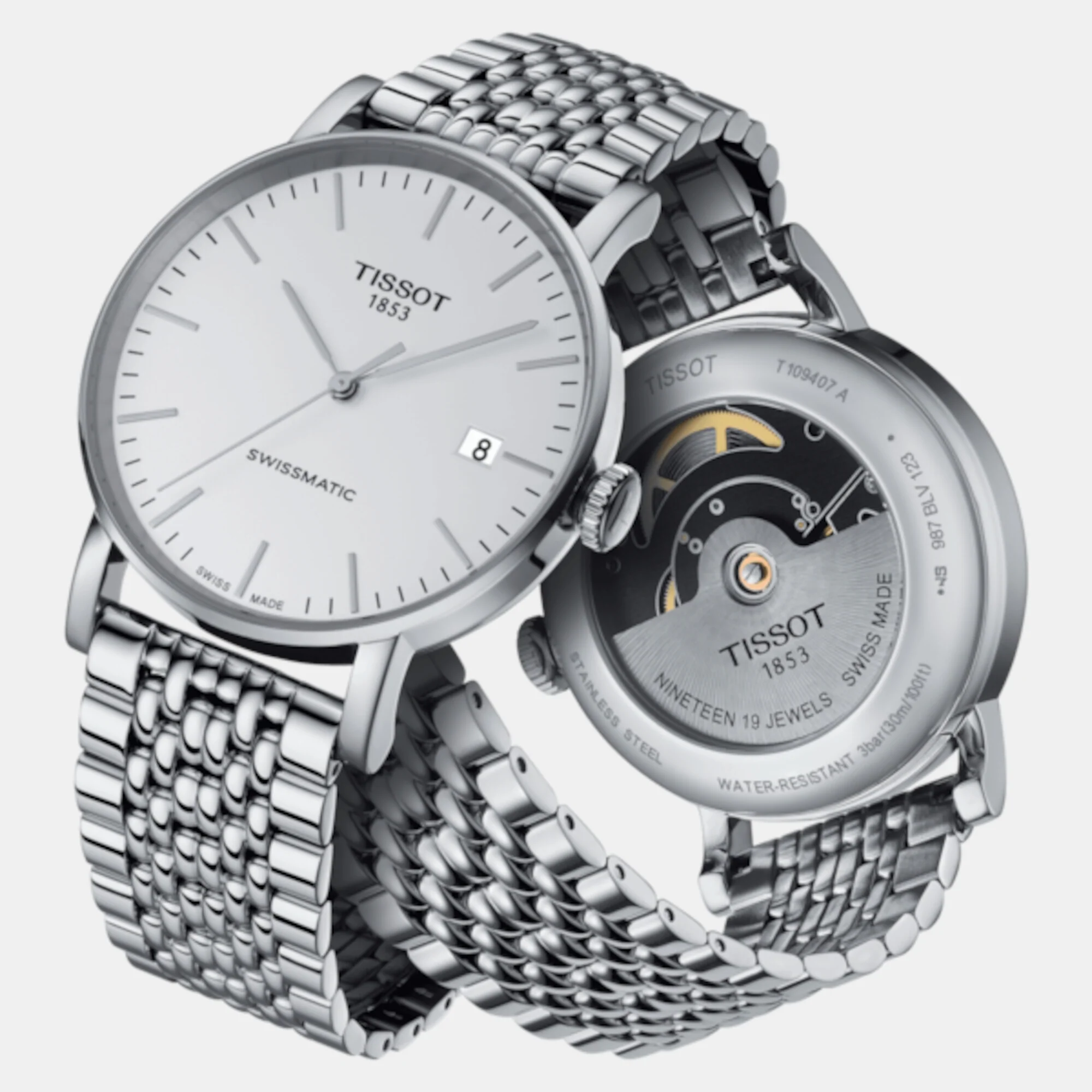 Everytime Unisex Automatic Stainless steel Watch T1094071103100 - Image 3