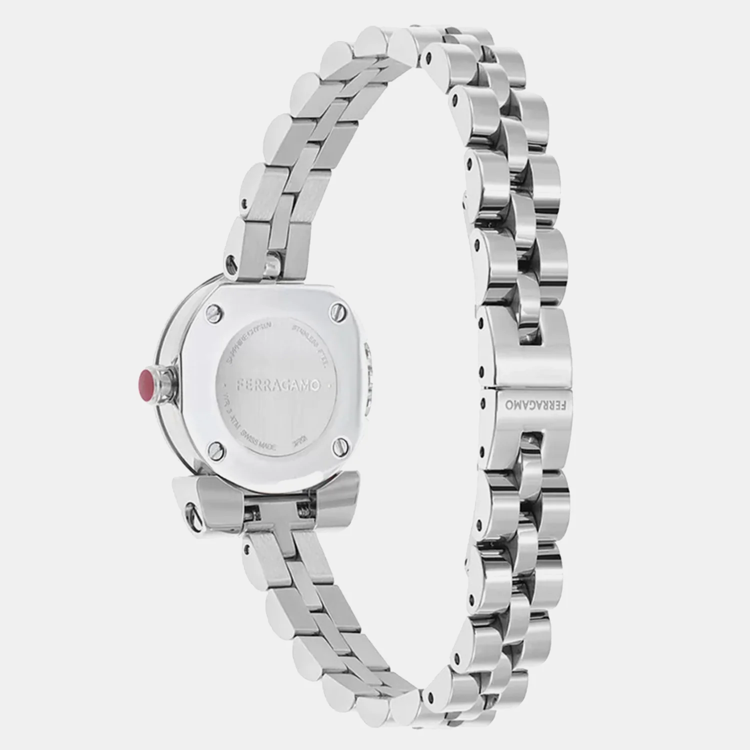 Gancino Restyling Women Quartz White Dial Analog Stainless Steel Watch SFKK01423 - Image 2