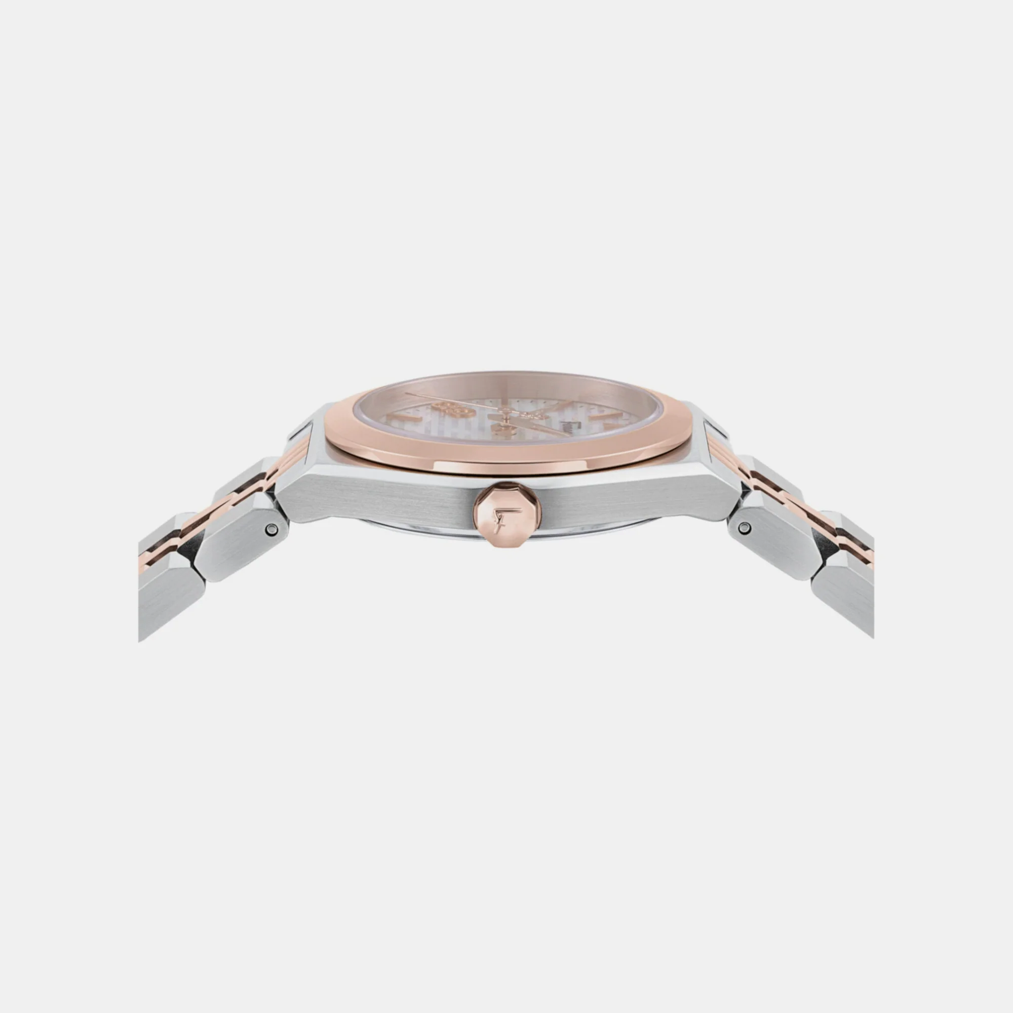 Kj-Vega New 28Mm Women Quartz Mother Of Pearl Dial Analog Stainless Steel Watch SFKJ00323 - Image 3