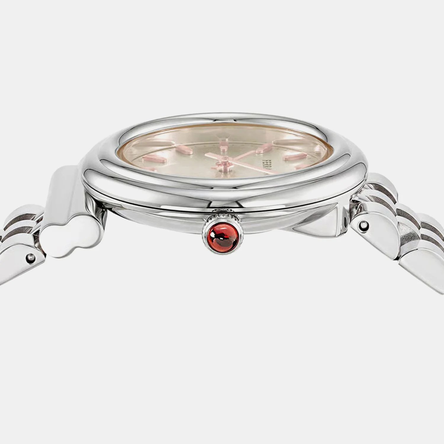 Mv-Gancini 28Mm Women Quartz Light Grey Dial Analog Stainless Steel Watch SFMV01223 - Image 2