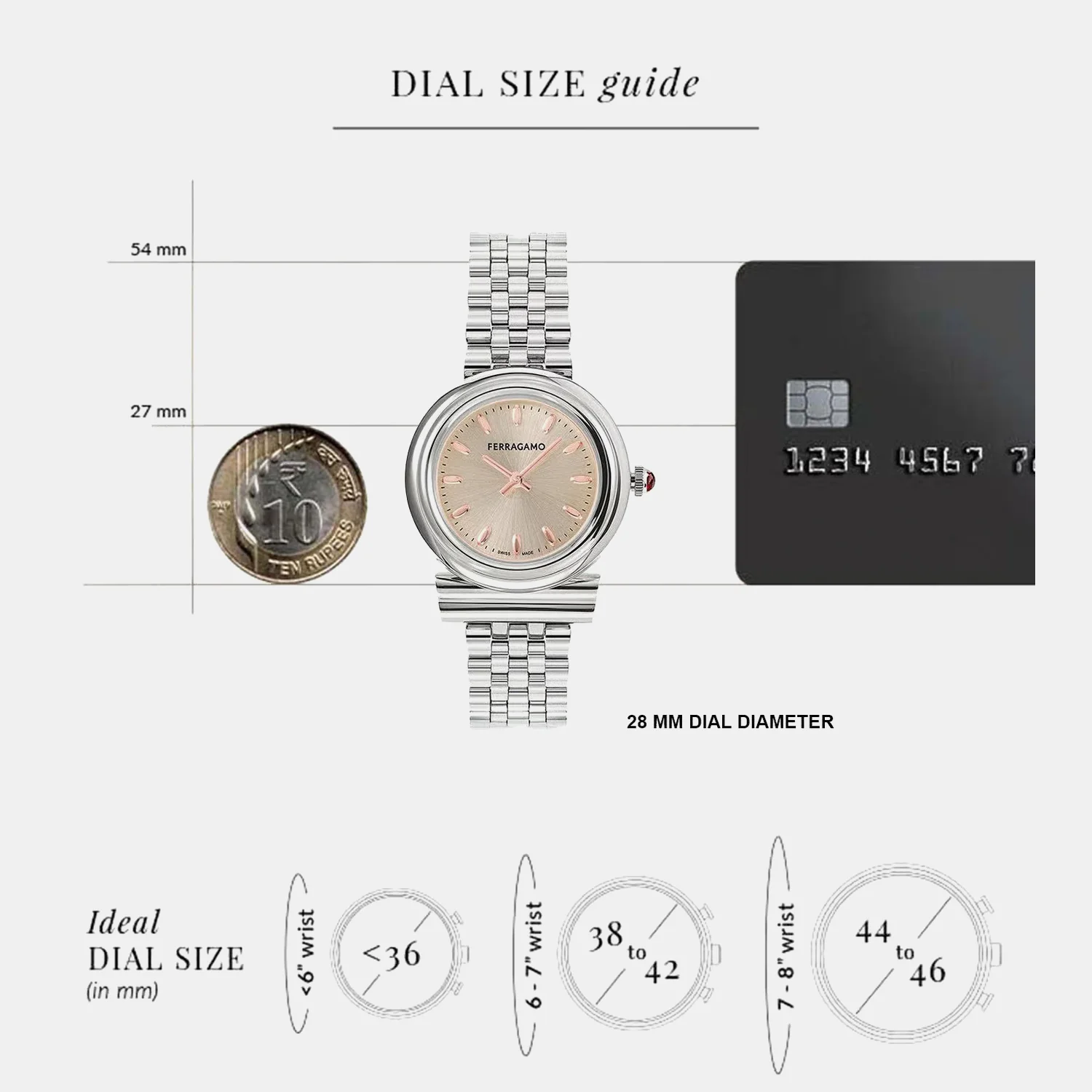 Mv-Gancini 28Mm Women Quartz Light Grey Dial Analog Stainless Steel Watch SFMV01223 - Image 4