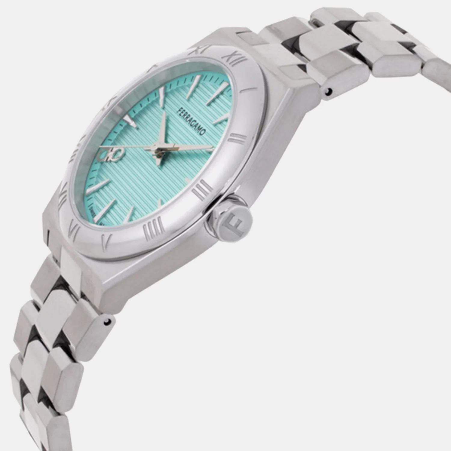 Women Quartz Light Blue Dial Analog Stainless Steel Watch SFZB00624 - Image 2