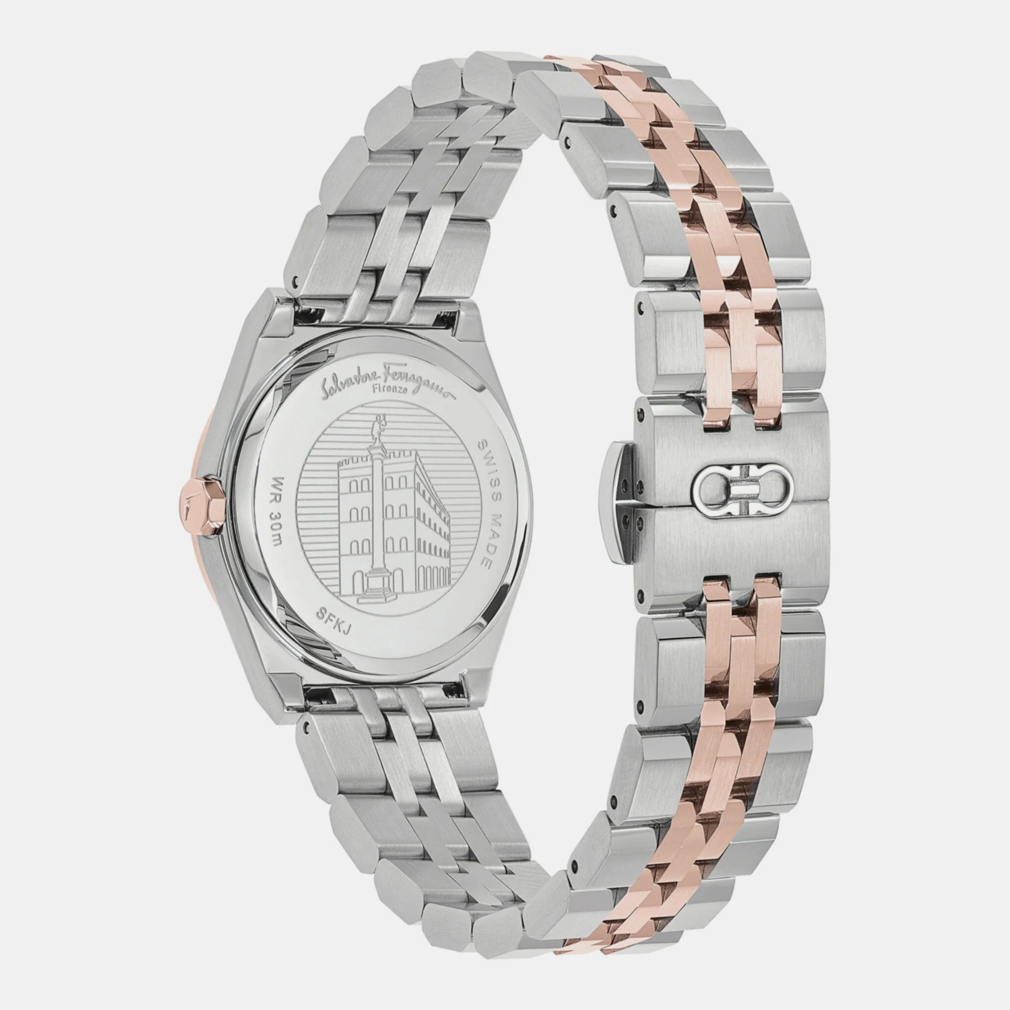Women Quartz Mother Of Pearl Dial Analog Stainless Steel Watch SFKJ00423 - Image 2