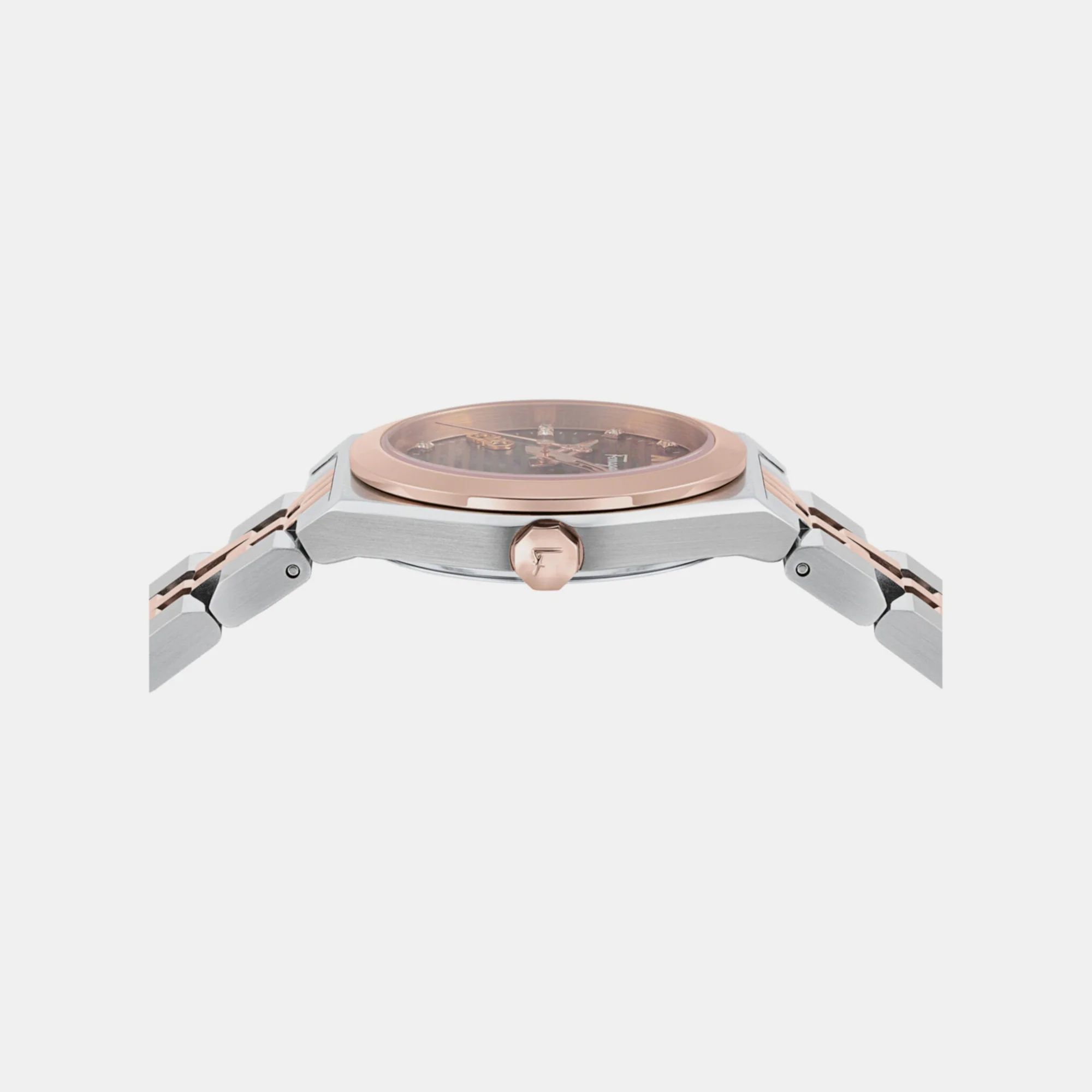 Women Quartz Mother Of Pearl Dial Analog Stainless Steel Watch SFKJ00423 - Image 3