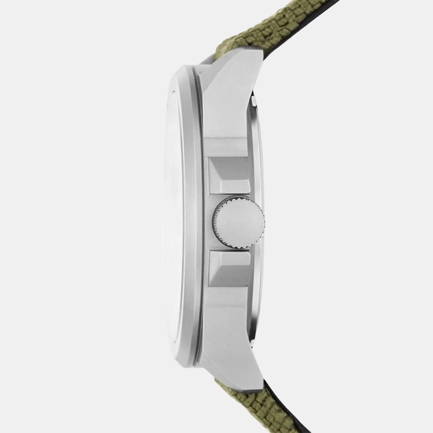 Bronson Men Quartz Silver Dial Analog Nylon Watch FS5918 - Image 2
