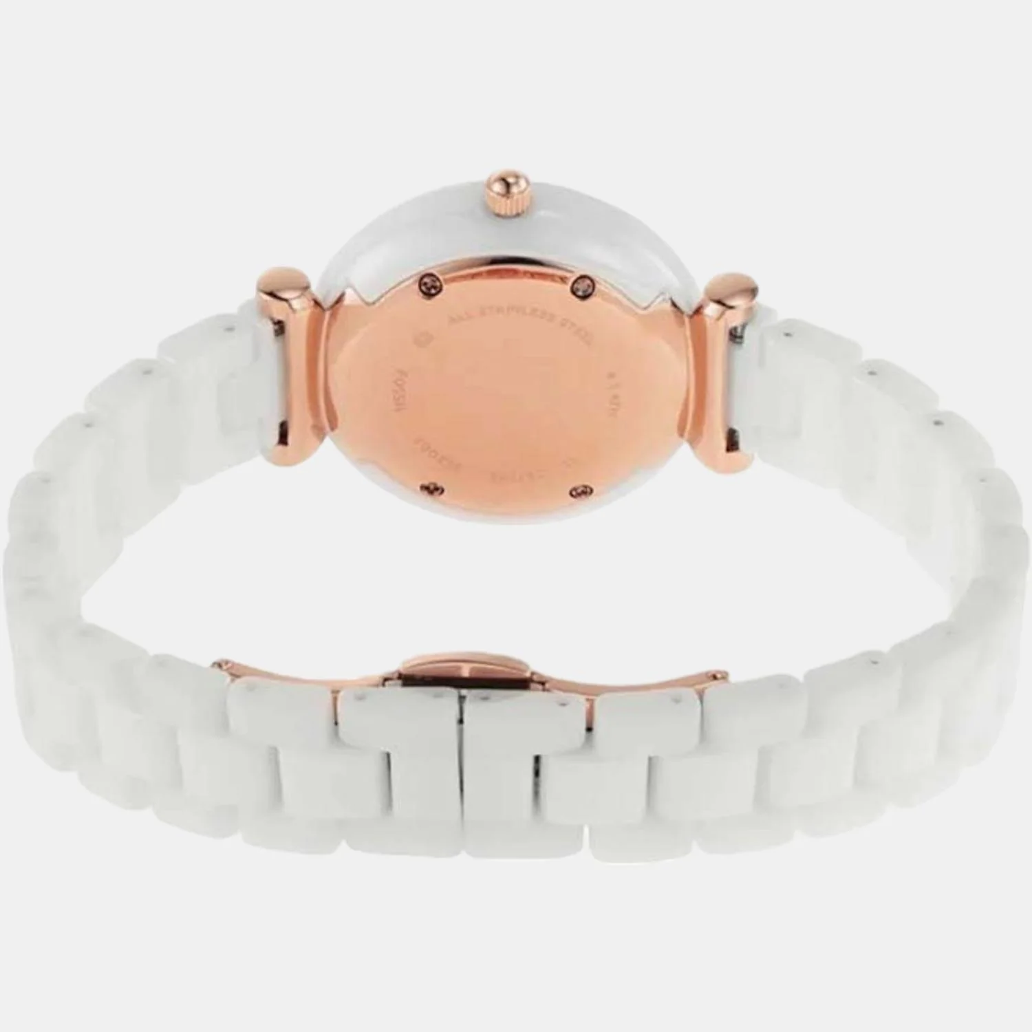 Carlie Mini Women Quartz White Dial Analog Ceramic Watch CE1104 - Image 2