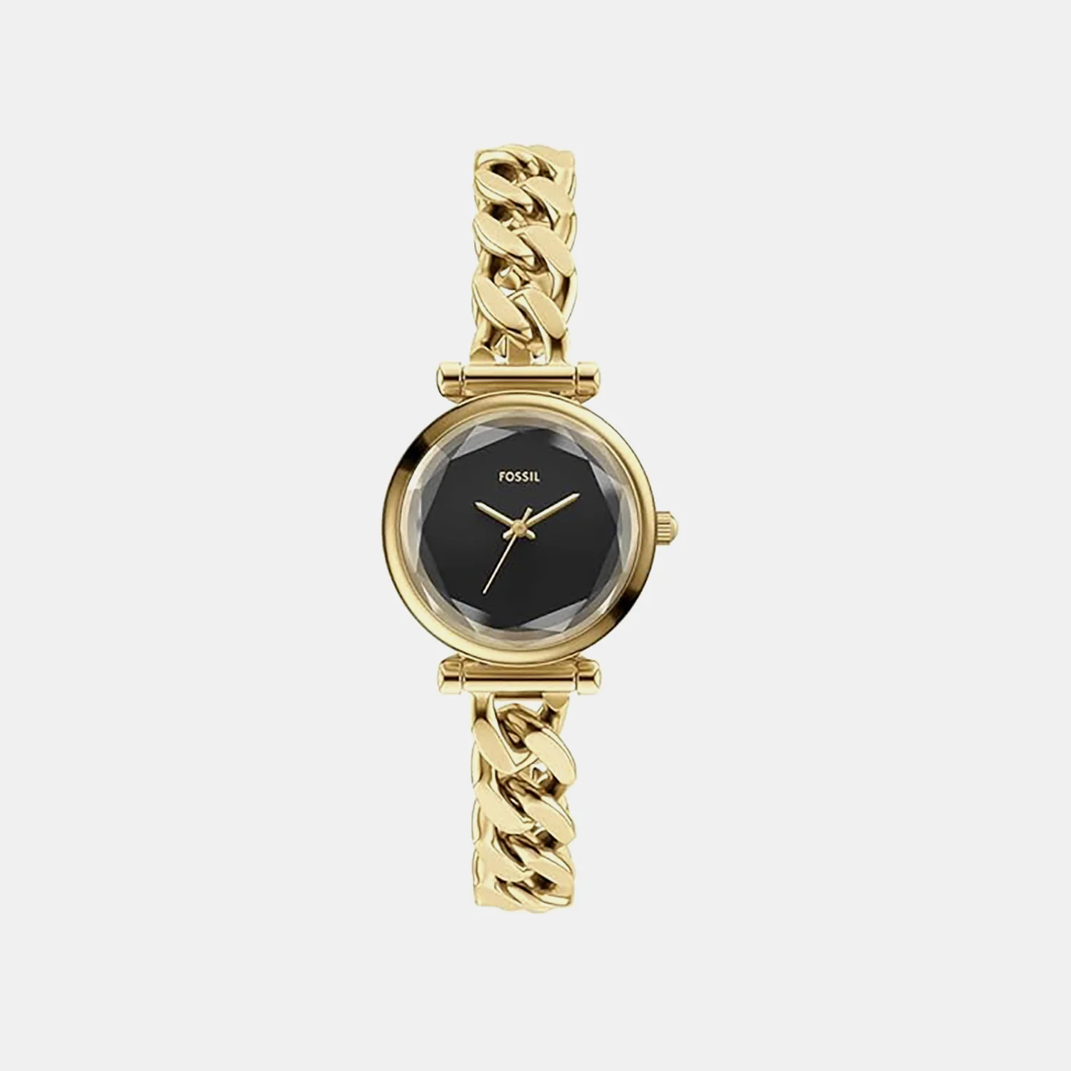 Carlie Women Quartz Black Dial Analog Stainless Steel Watch ES5440