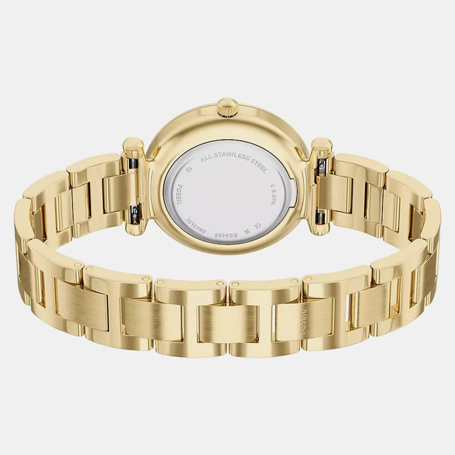 Carlie Women Quartz Gold Dial Analog Stainless Steel Watch ES5465 - Image 6