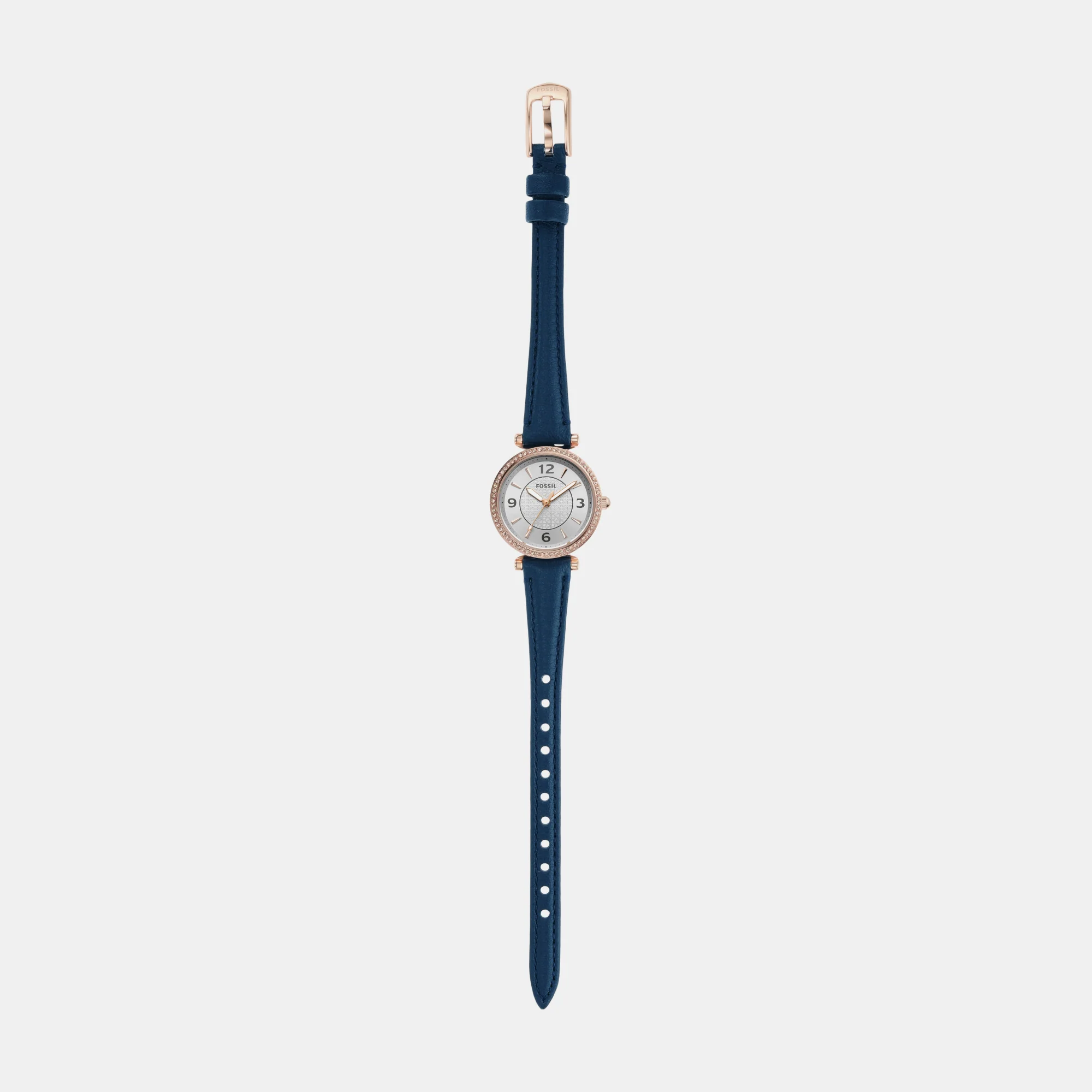 Carlie Women Quartz Silver Dial Analog Leather Watch ES5295 - Image 9