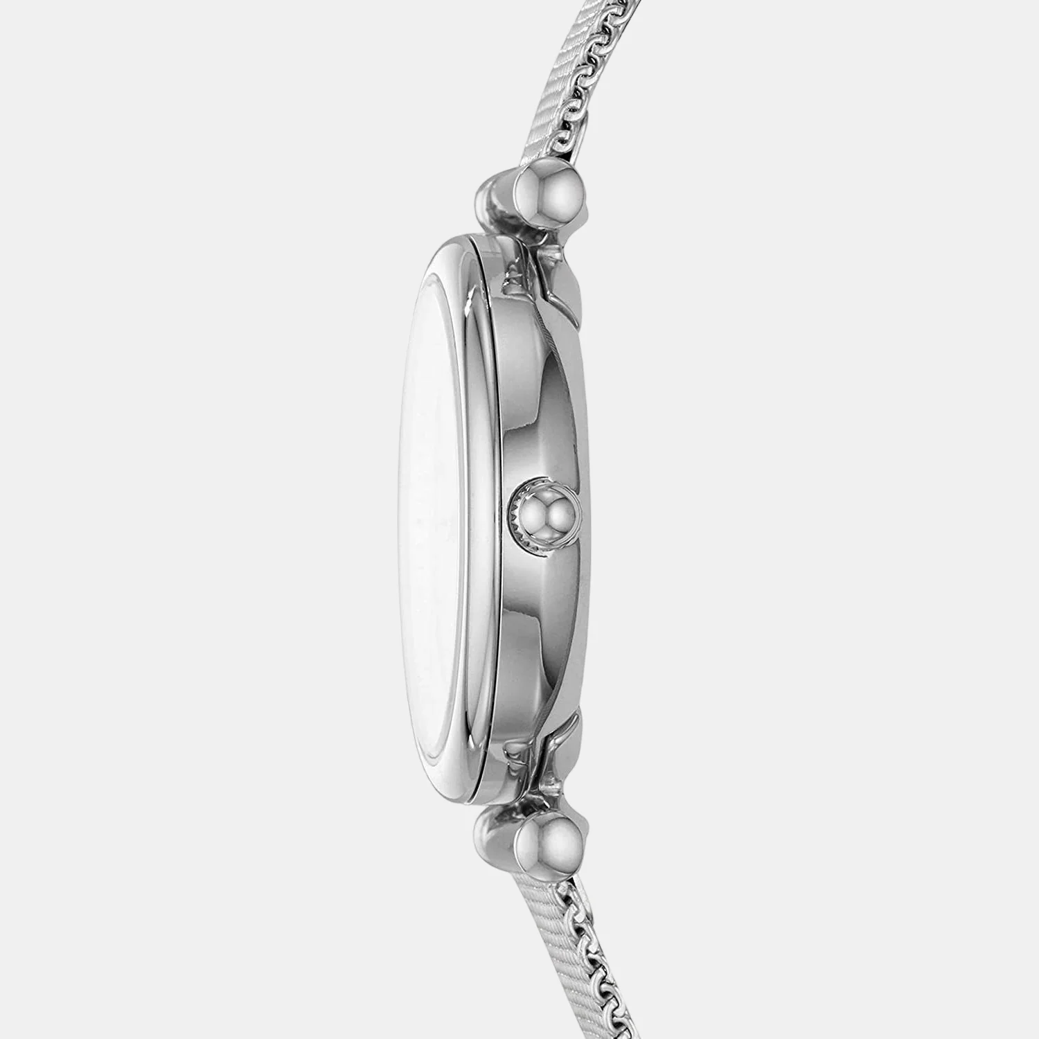 Carlie Women Quartz White Dial Analog Mesh Watch ES4432 - Image 3