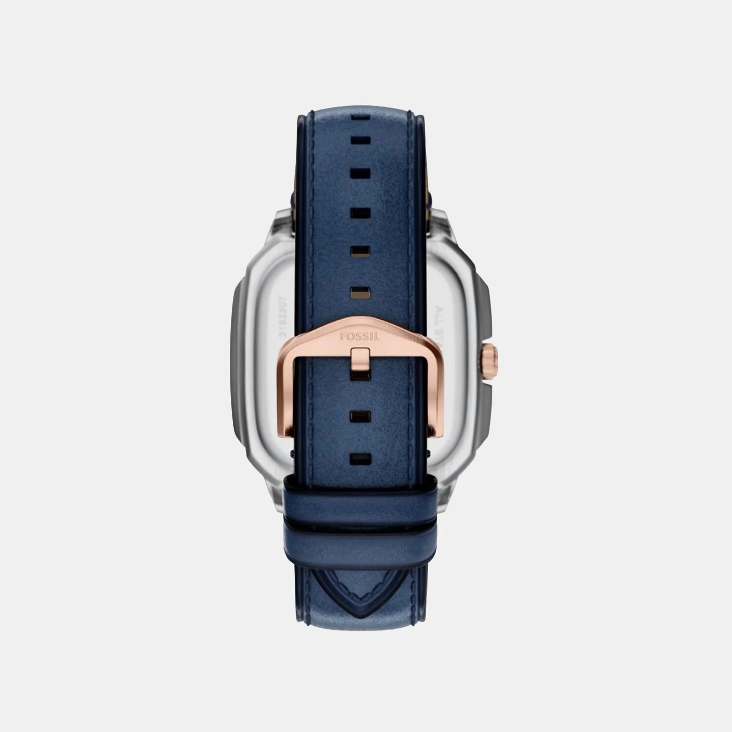 Crosby Men Quartz Blue Dial Analog Leather Watch FS6149 - Image 2