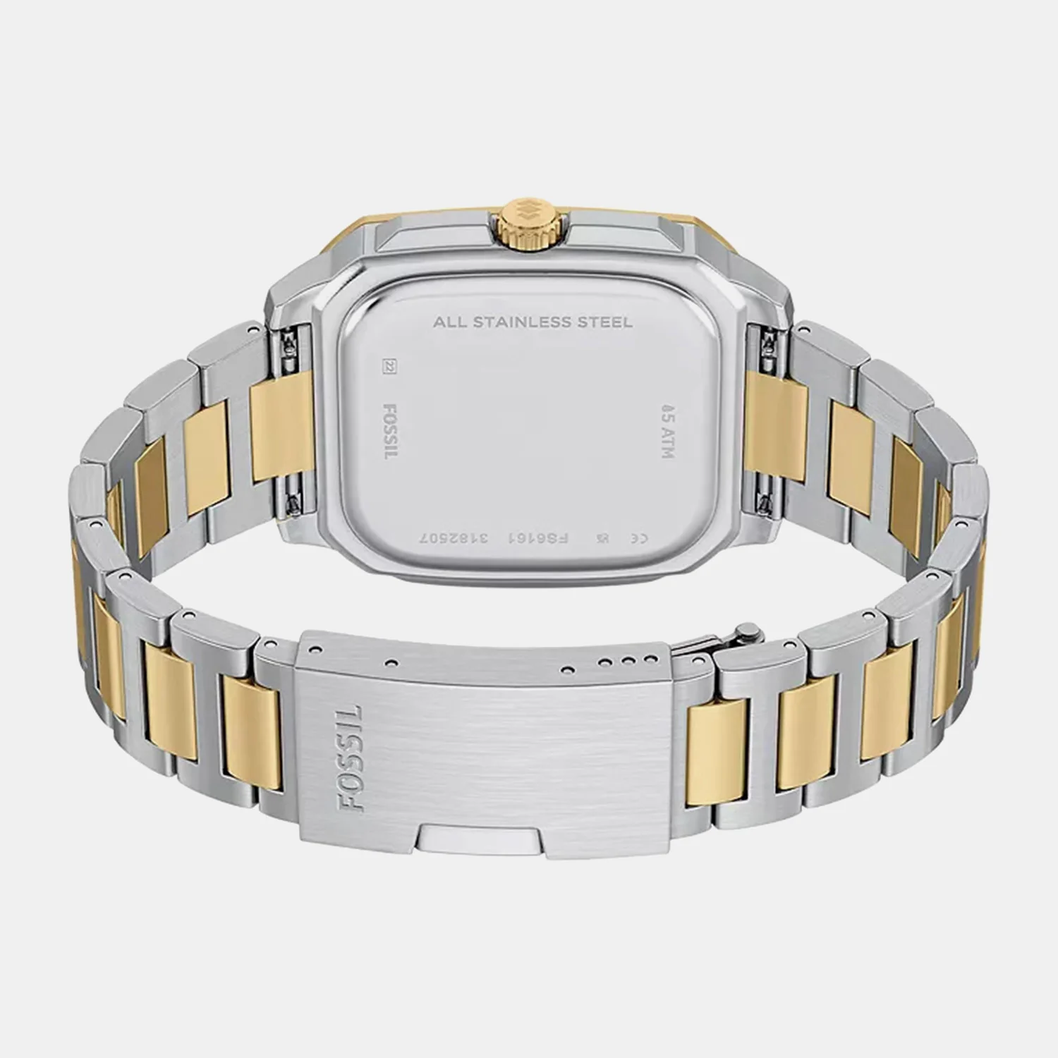 Crosby Men Quartz Blue Dial Analog Stainless Steel Watch FS6161 - Image 5