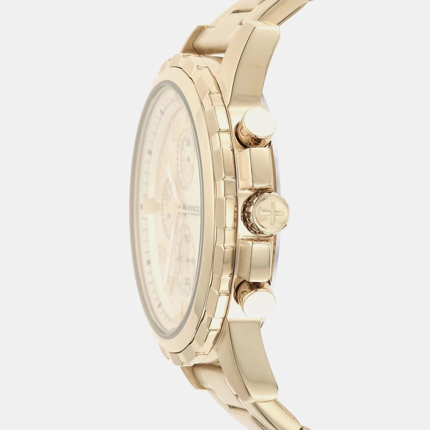 Dean Men Quartz Champagne Dial Chronograph Stainless Steel Watch FS4867 - Image 3
