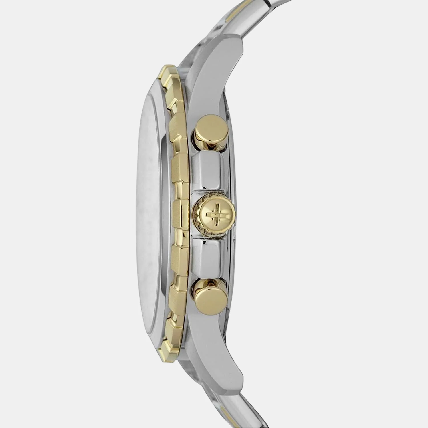 Dean Men Quartz Silver Dial Chronograph Stainless Steel Watch FS4795 - Image 2