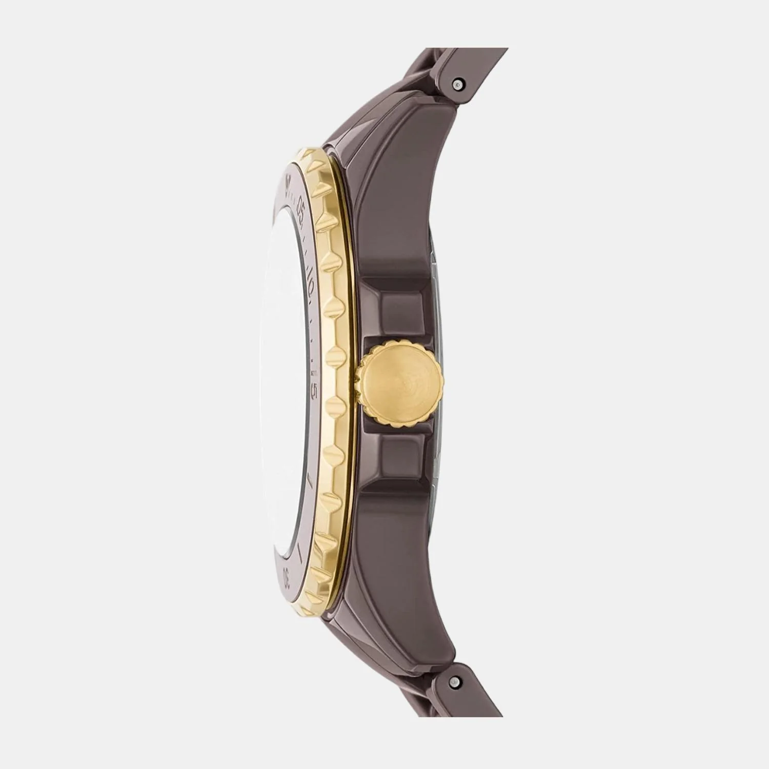 Fb-01 Women Quartz Brown Dial Analog Stainless Steel Watch CE1121 - Image 2