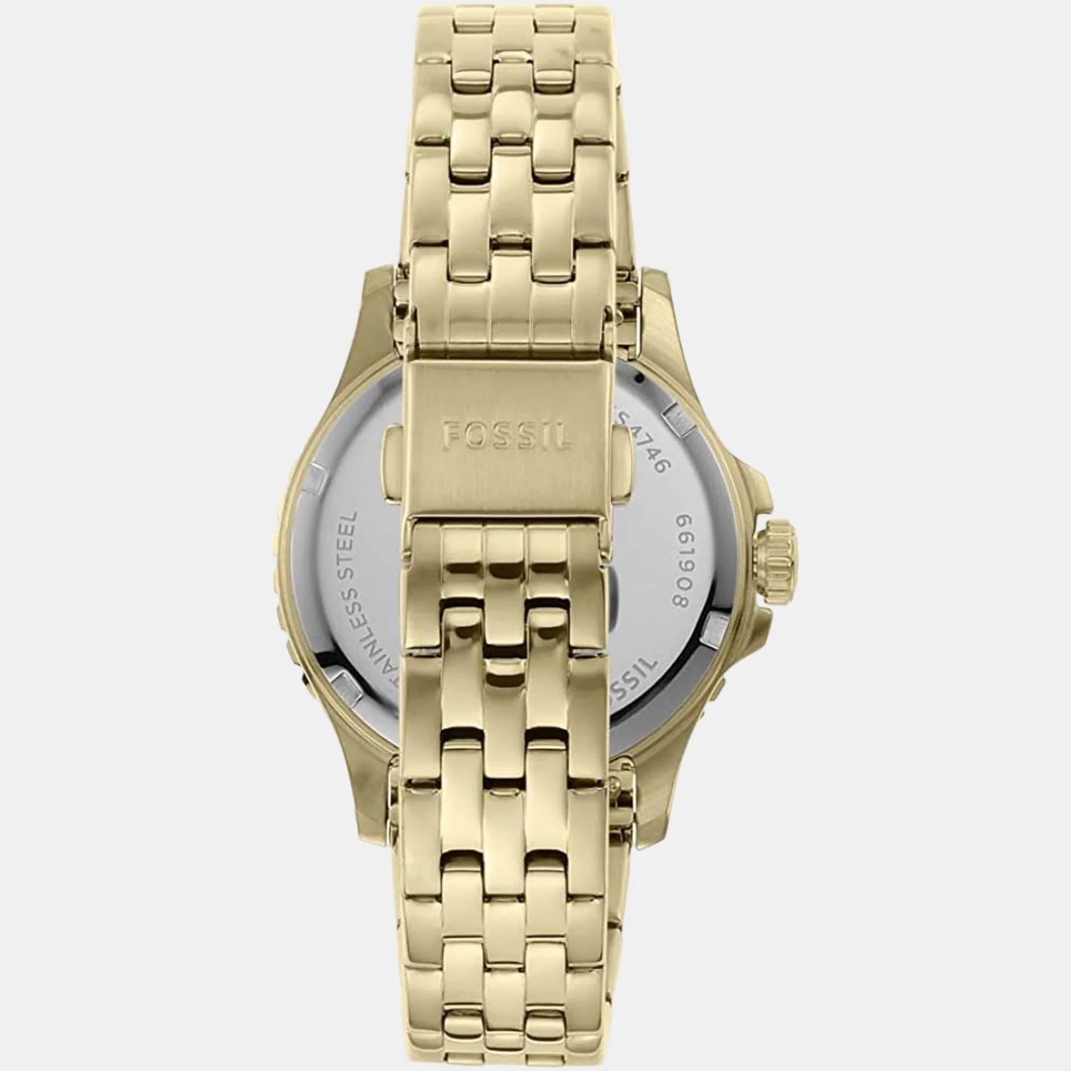 Fb-01 Women Quartz Green Dial Analog Stainless Steel Watch ES4746 - Image 5