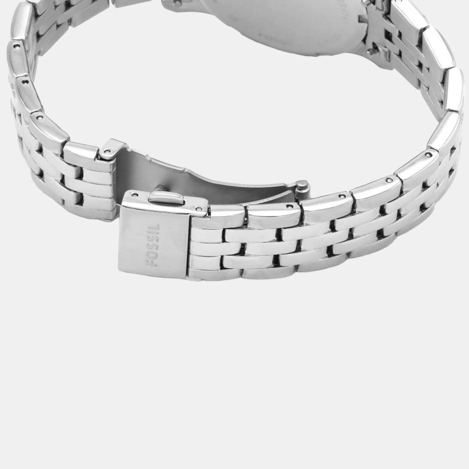 Fb-01 Women Quartz Grey Dial Analog Stainless Steel Watch ES4741 - Image 4