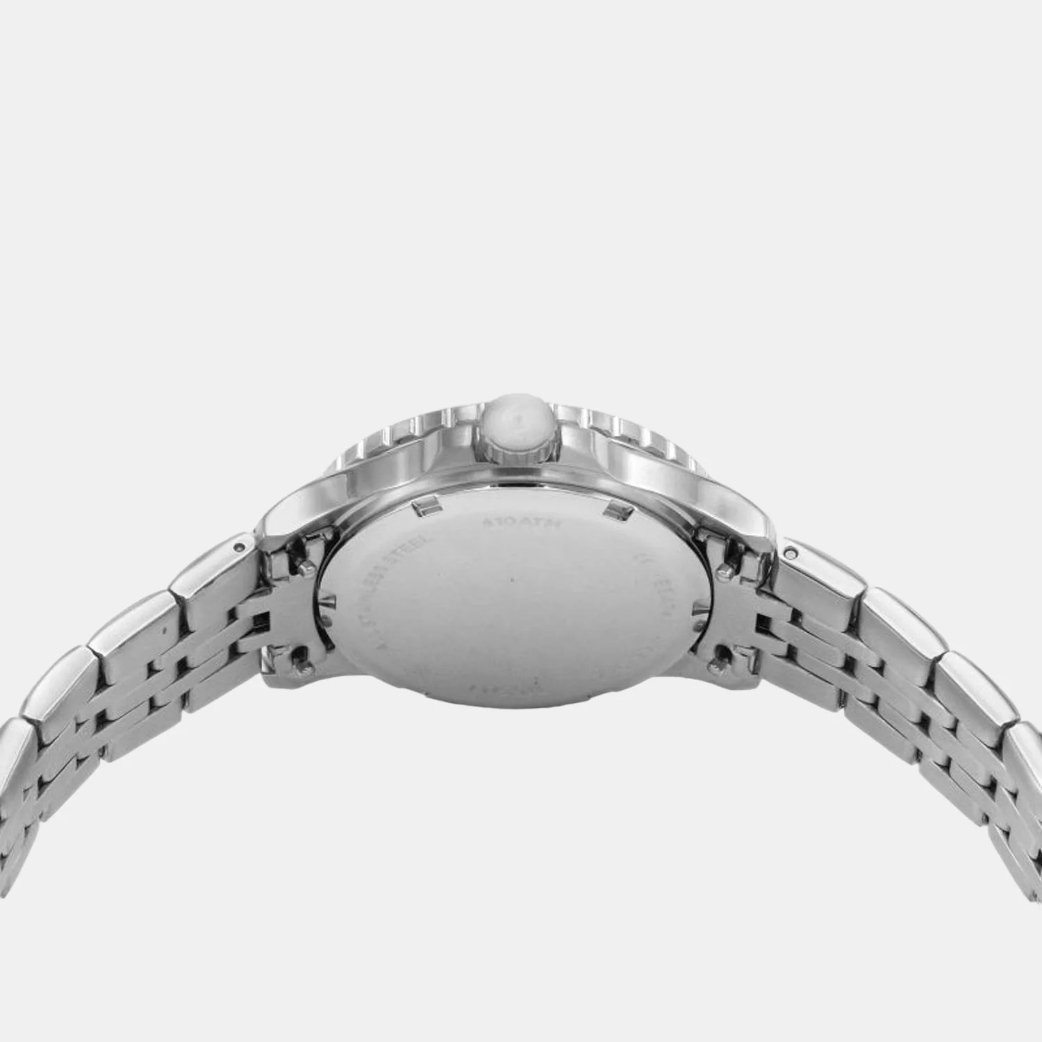 Fb-01 Women Quartz Grey Dial Analog Stainless Steel Watch ES4741 - Image 5