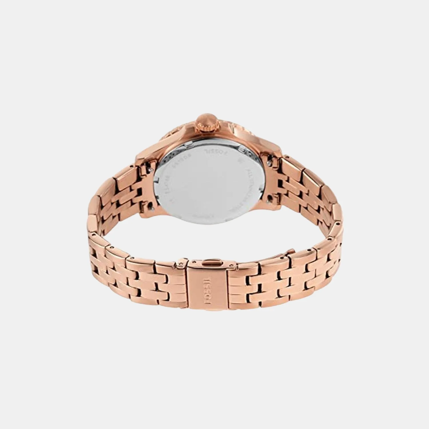 Fb-01 Women Quartz Rose Gold Dial Analog Stainless Steel Watch ES4748 - Image 4