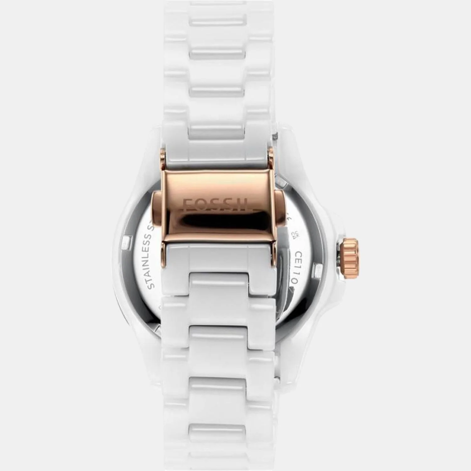 Fb-01 Women Quartz White Dial Analog Ceramic Watch CE1107 - Image 3